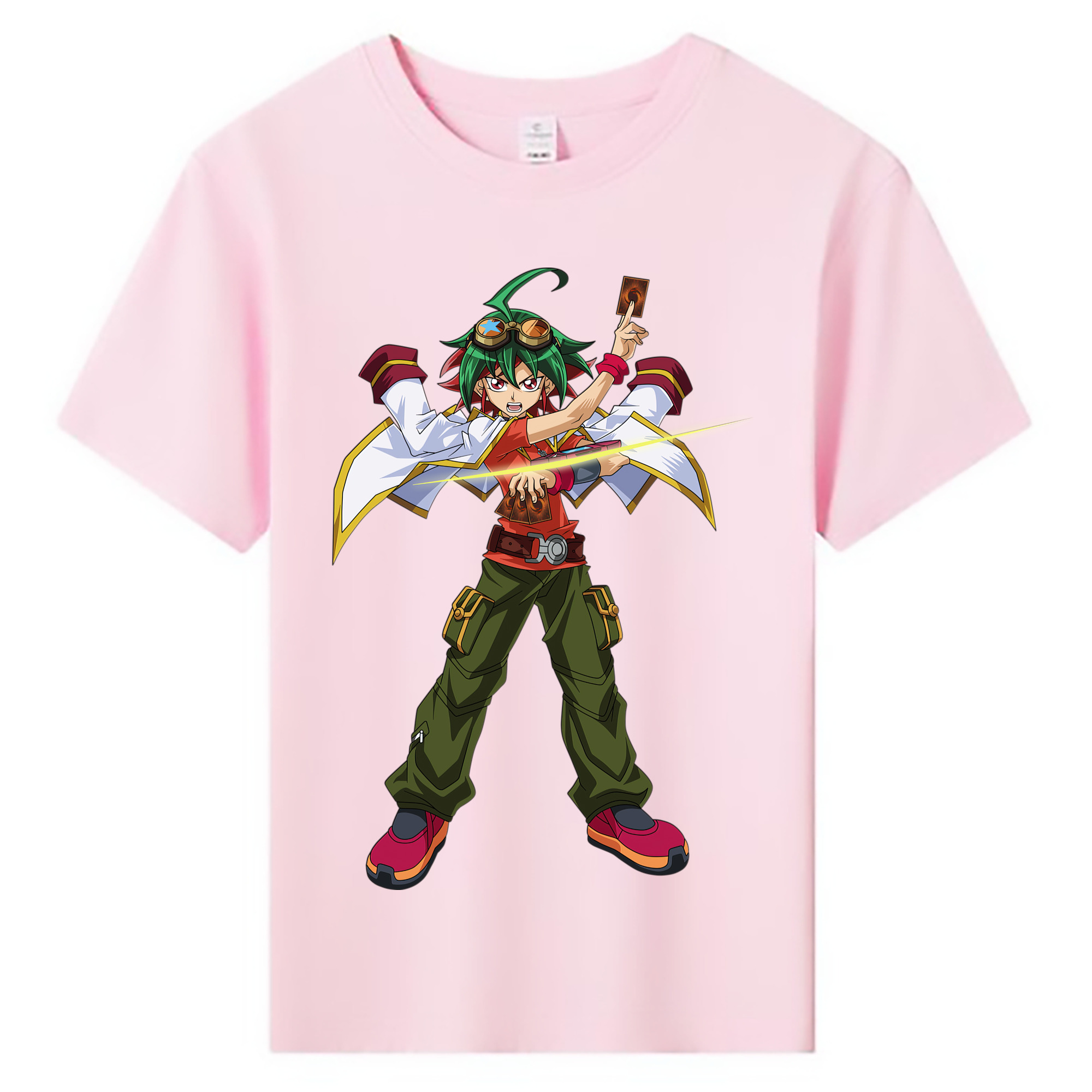 （画像用） 遊☆戯☆王 Yu-Gi-Oh! 綿100％キッズTシャツ（フロントプリント）