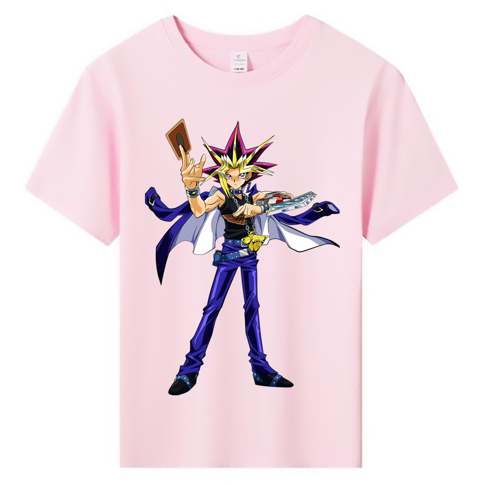 （画像用） 遊☆戯☆王 Yu-Gi-Oh! 綿100％キッズTシャツ（フロントプリント）