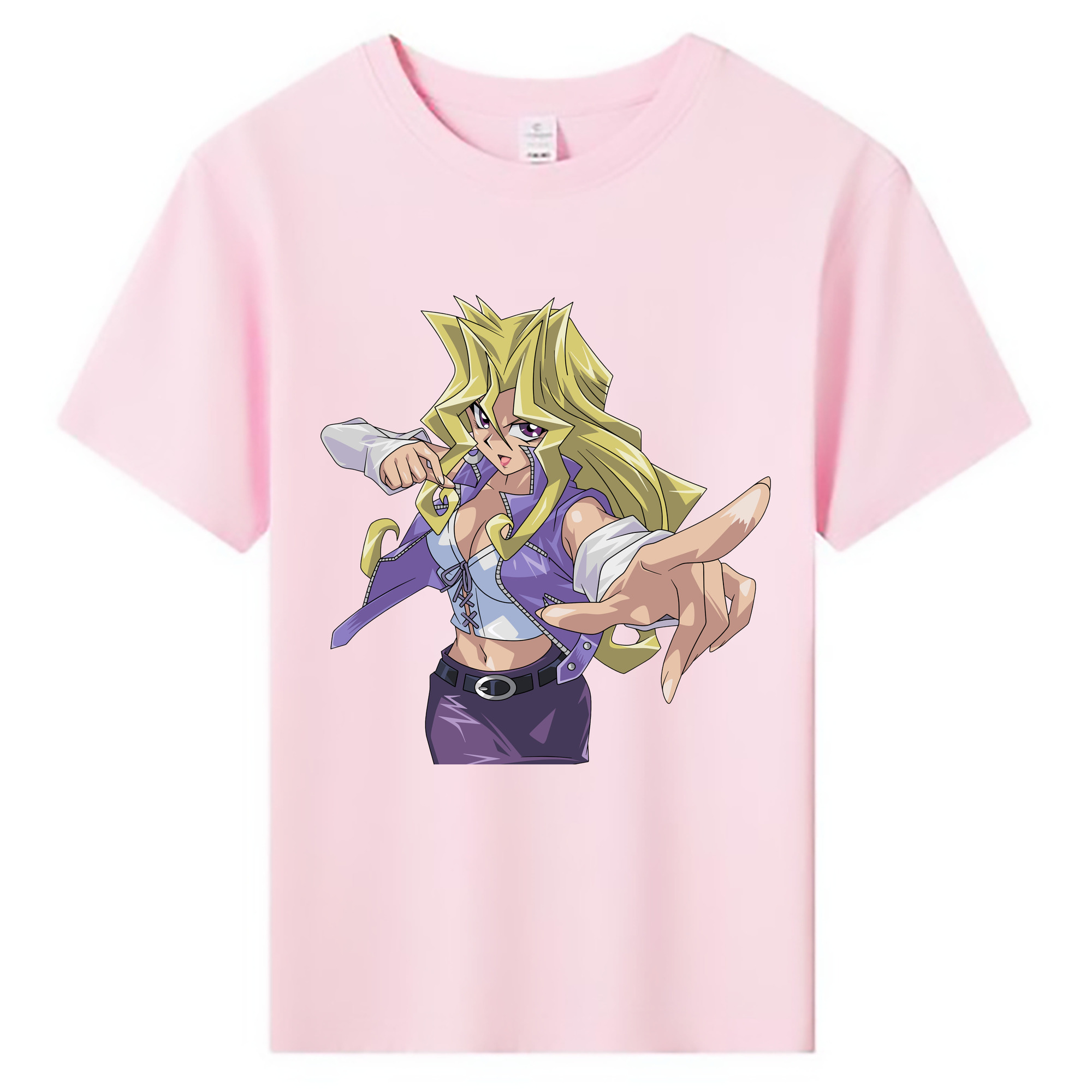 （画像用） 遊☆戯☆王 Yu-Gi-Oh! 綿100％キッズTシャツ（フロントプリント）