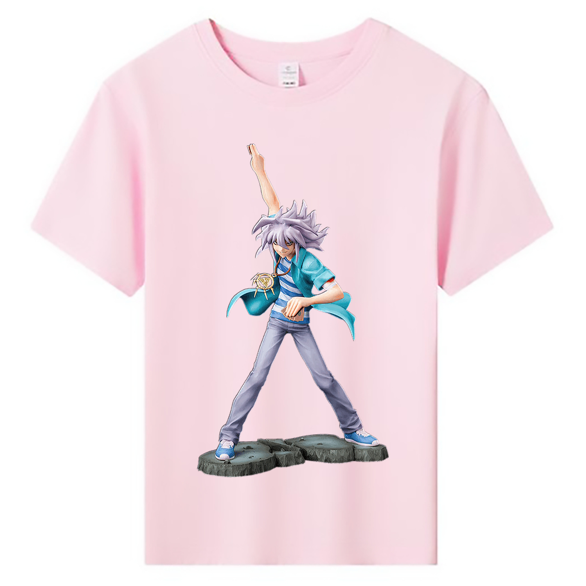 （画像用） 遊☆戯☆王 Yu-Gi-Oh! 綿100％キッズTシャツ（フロントプリント）