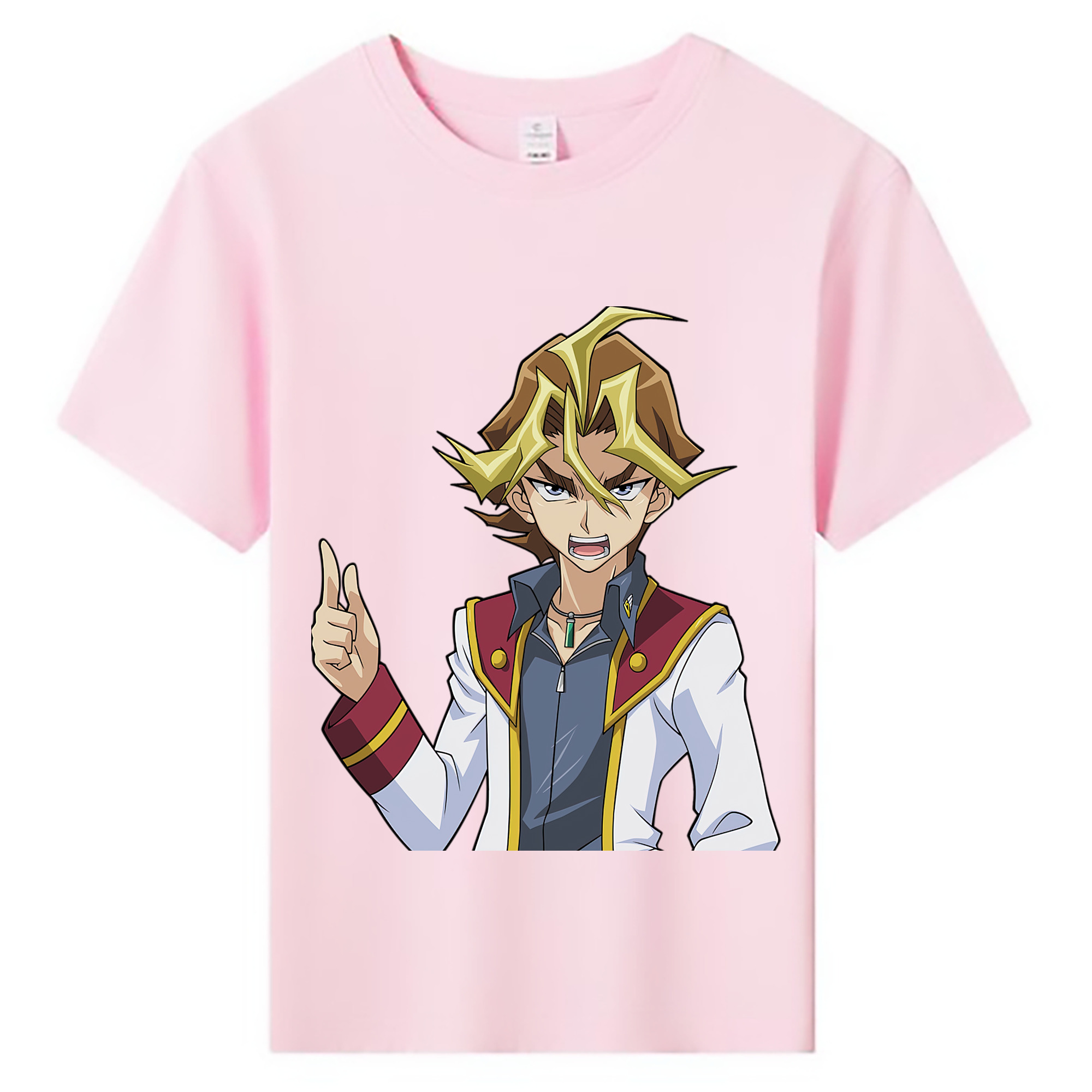 （画像用） 遊☆戯☆王 Yu-Gi-Oh! 綿100％キッズTシャツ（フロントプリント）