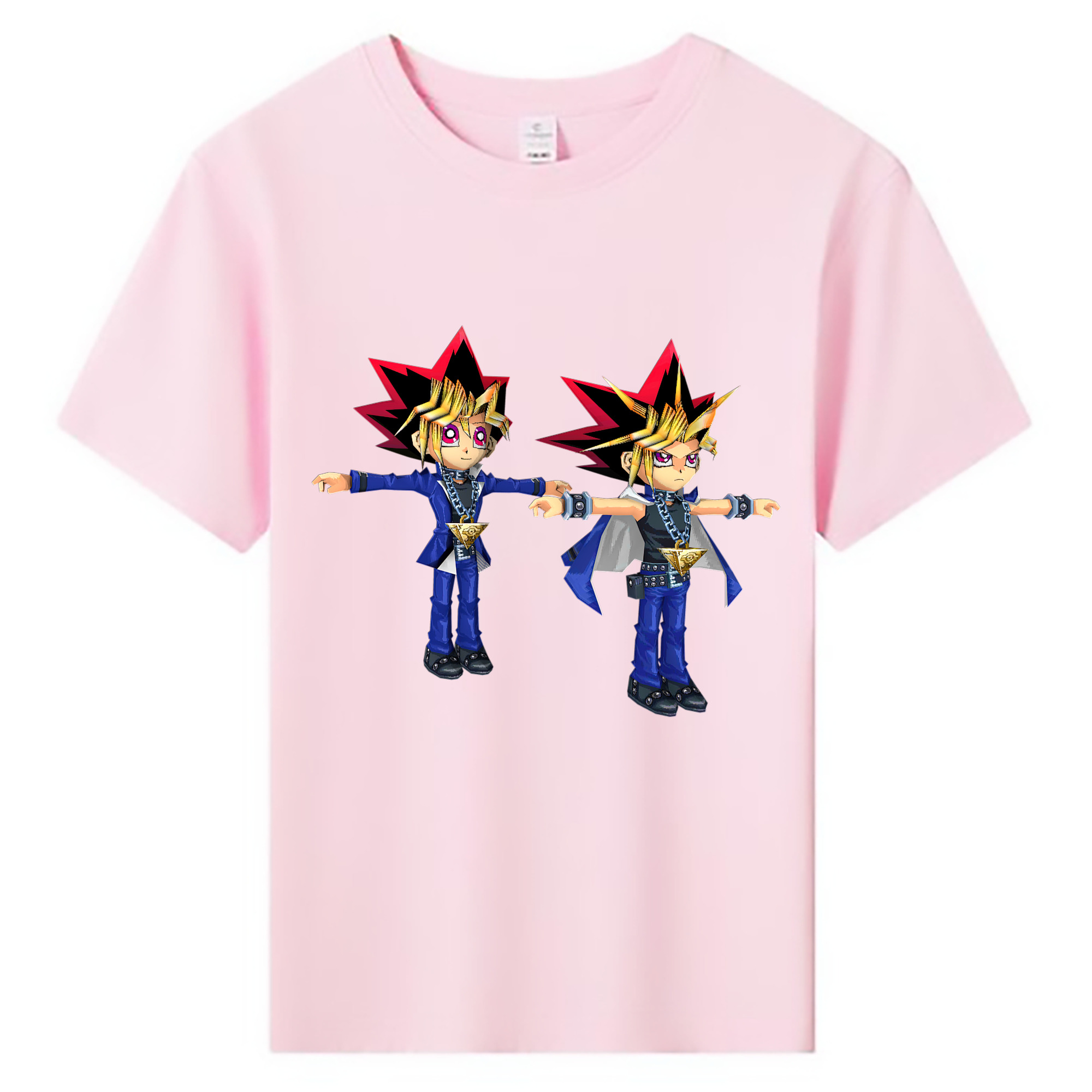 （画像用） 遊☆戯☆王 Yu-Gi-Oh! 綿100％キッズTシャツ（フロントプリント）