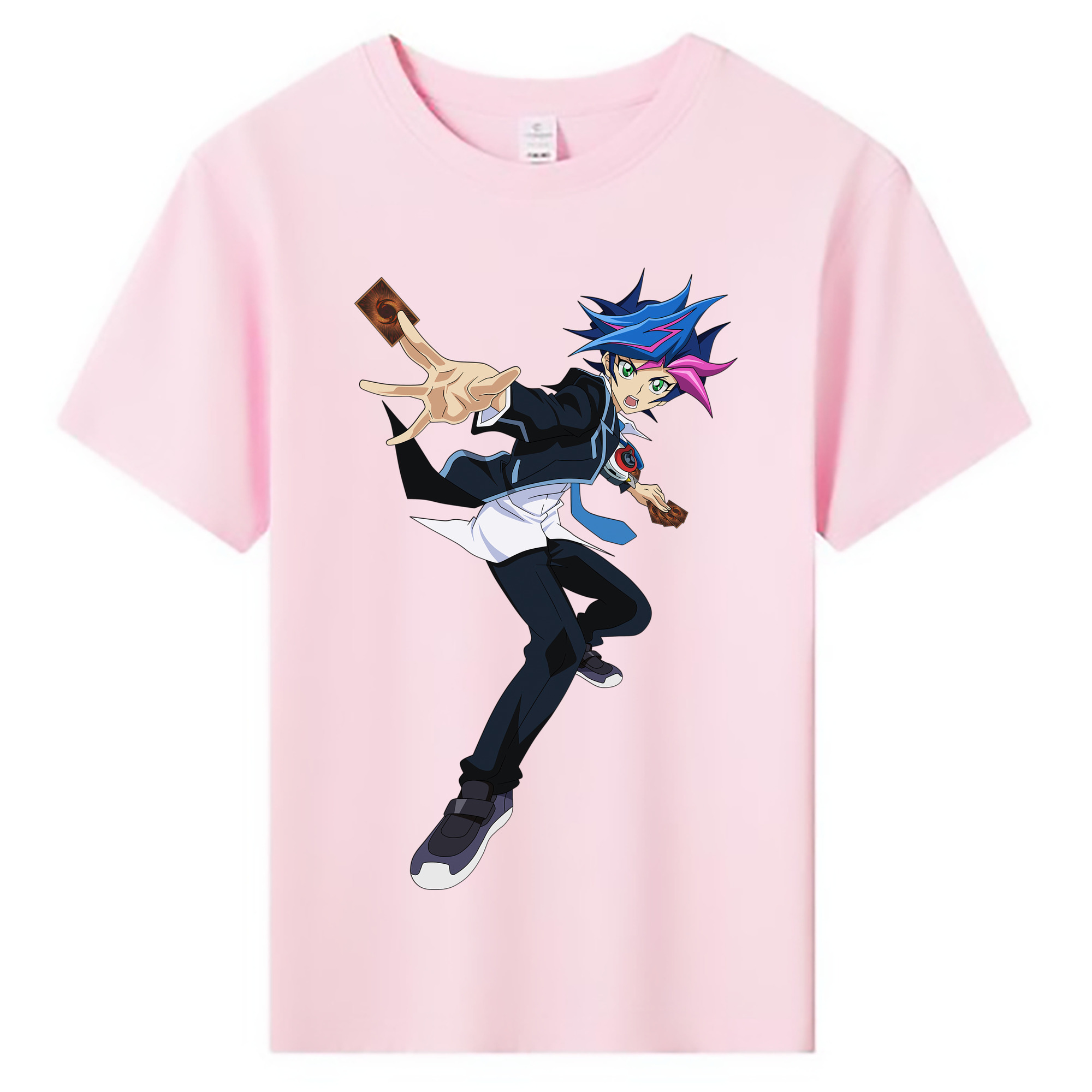 （画像用） 遊☆戯☆王 Yu-Gi-Oh! 綿100％キッズTシャツ（フロントプリント）