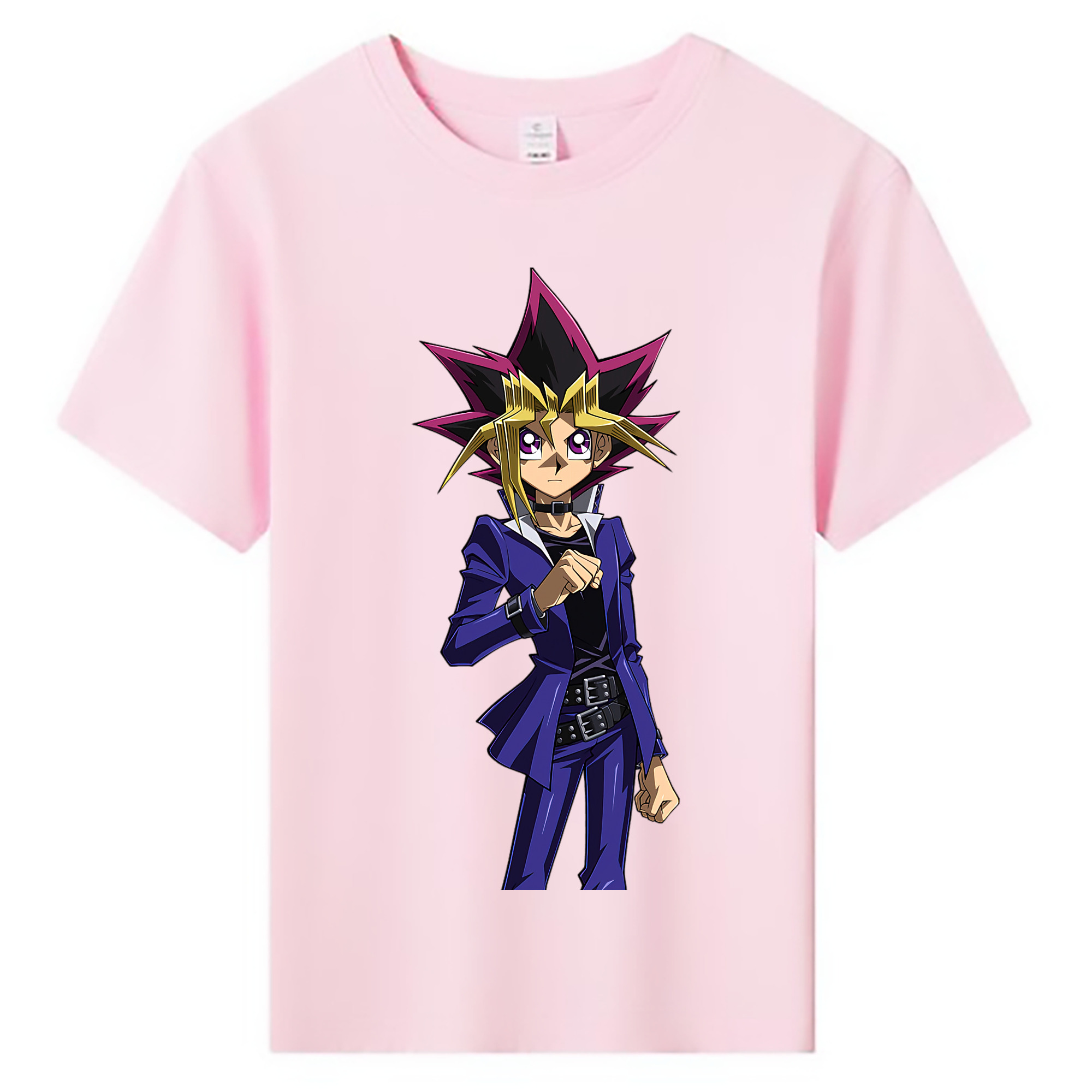 （画像用） 遊☆戯☆王 Yu-Gi-Oh! 綿100％キッズTシャツ（フロントプリント）