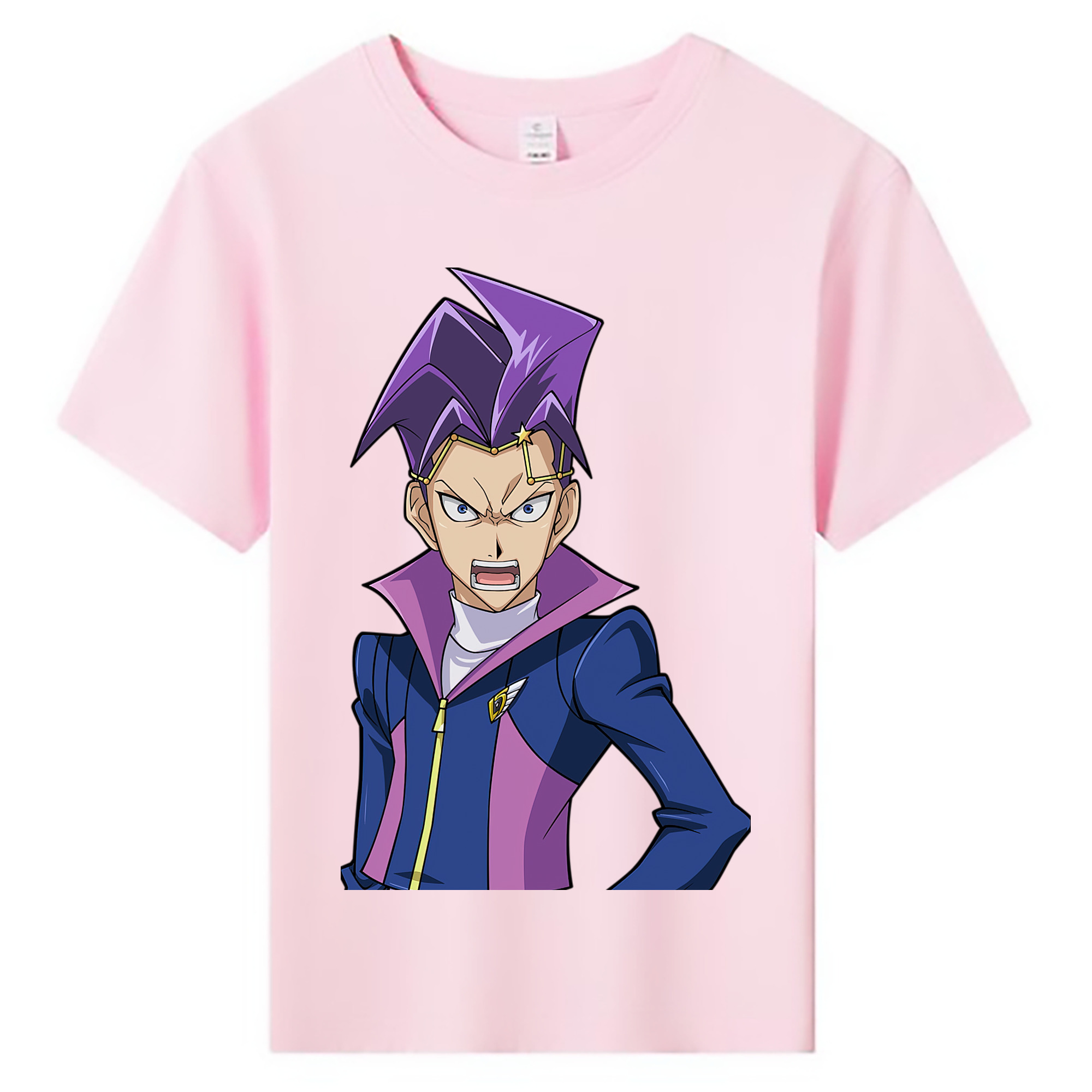 （画像用） 遊☆戯☆王 Yu-Gi-Oh! 綿100％キッズTシャツ（フロントプリント）