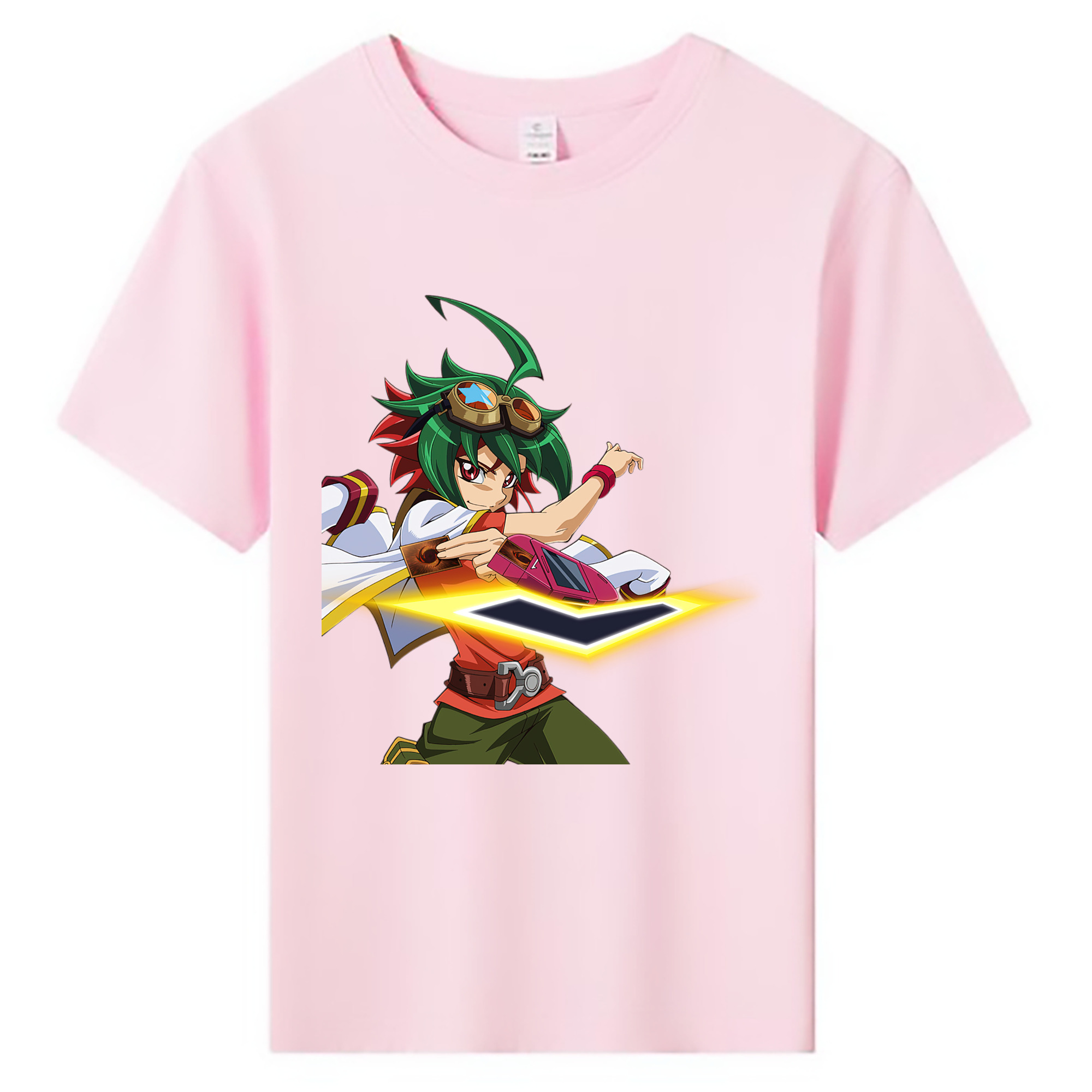 （画像用） 遊☆戯☆王 Yu-Gi-Oh! 綿100％キッズTシャツ（フロントプリント）
