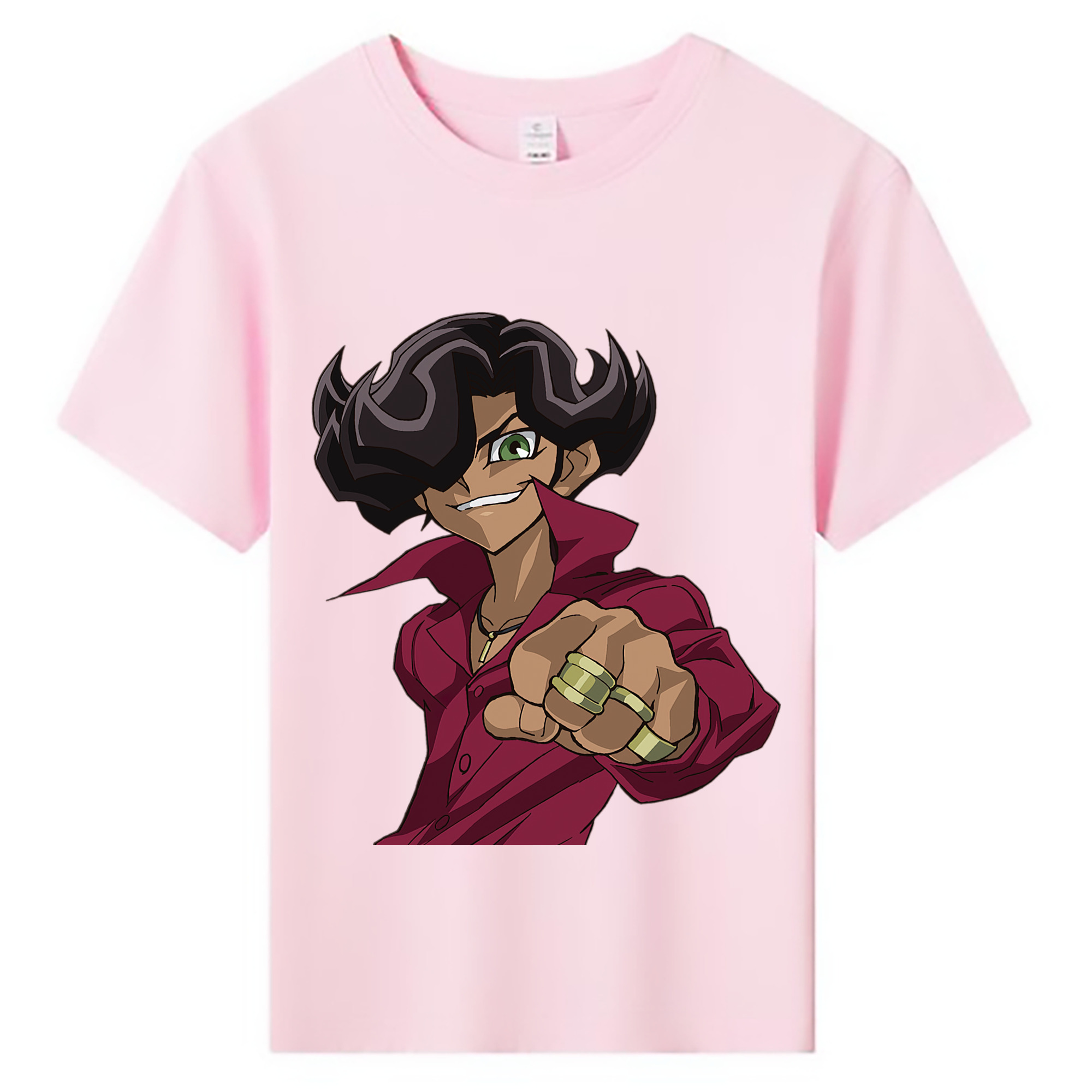 （画像用） 遊☆戯☆王 Yu-Gi-Oh! 綿100％キッズTシャツ（フロントプリント）