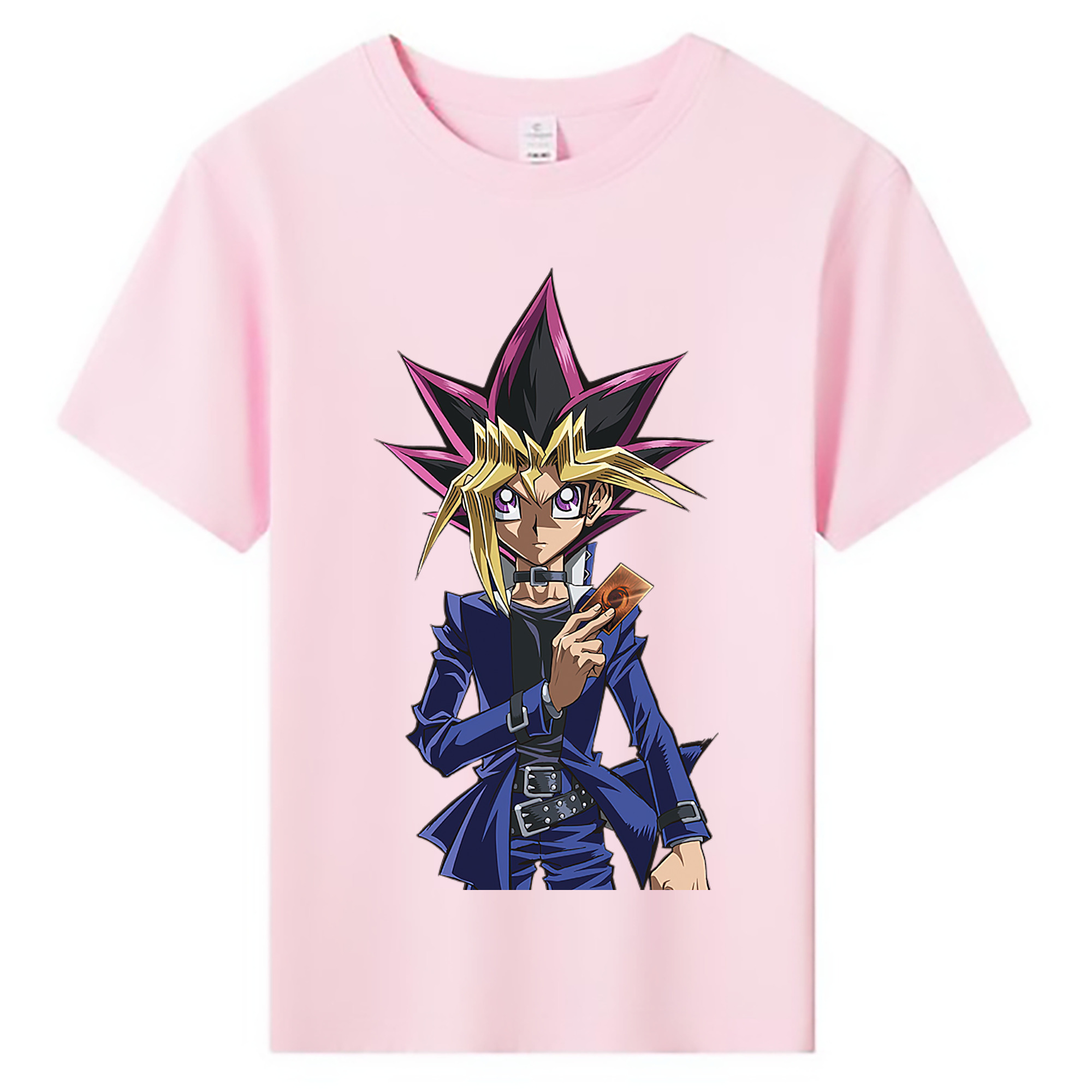 （画像用） 遊☆戯☆王 Yu-Gi-Oh! 綿100％キッズTシャツ（フロントプリント）