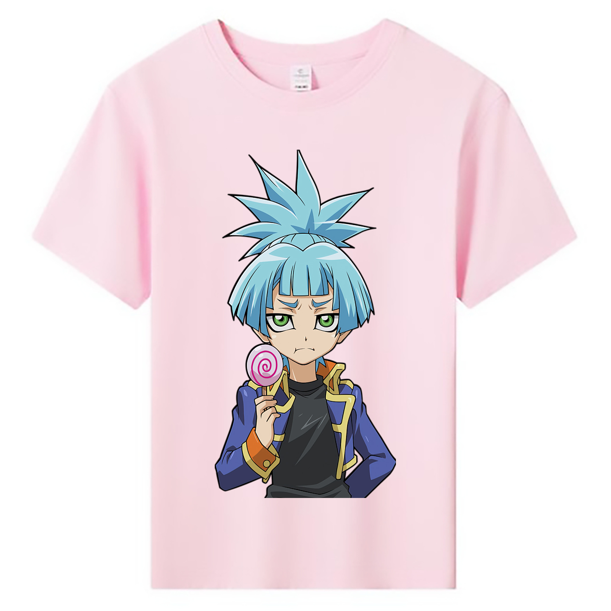 （画像用） 遊☆戯☆王 Yu-Gi-Oh! 綿100％キッズTシャツ（フロントプリント）