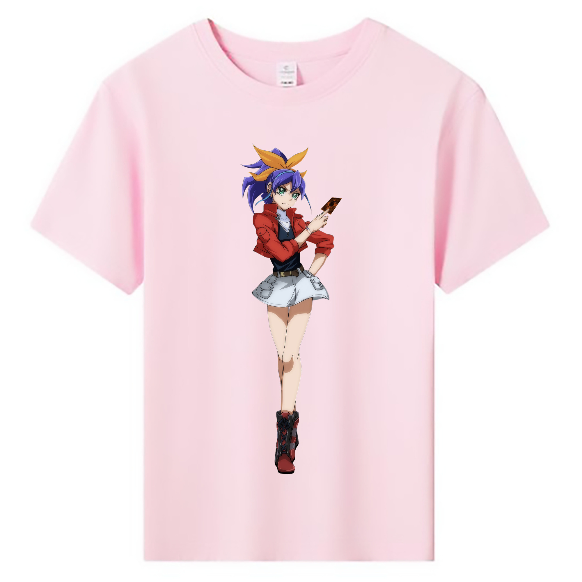 （画像用） 遊☆戯☆王 Yu-Gi-Oh! 綿100％キッズTシャツ（フロントプリント）
