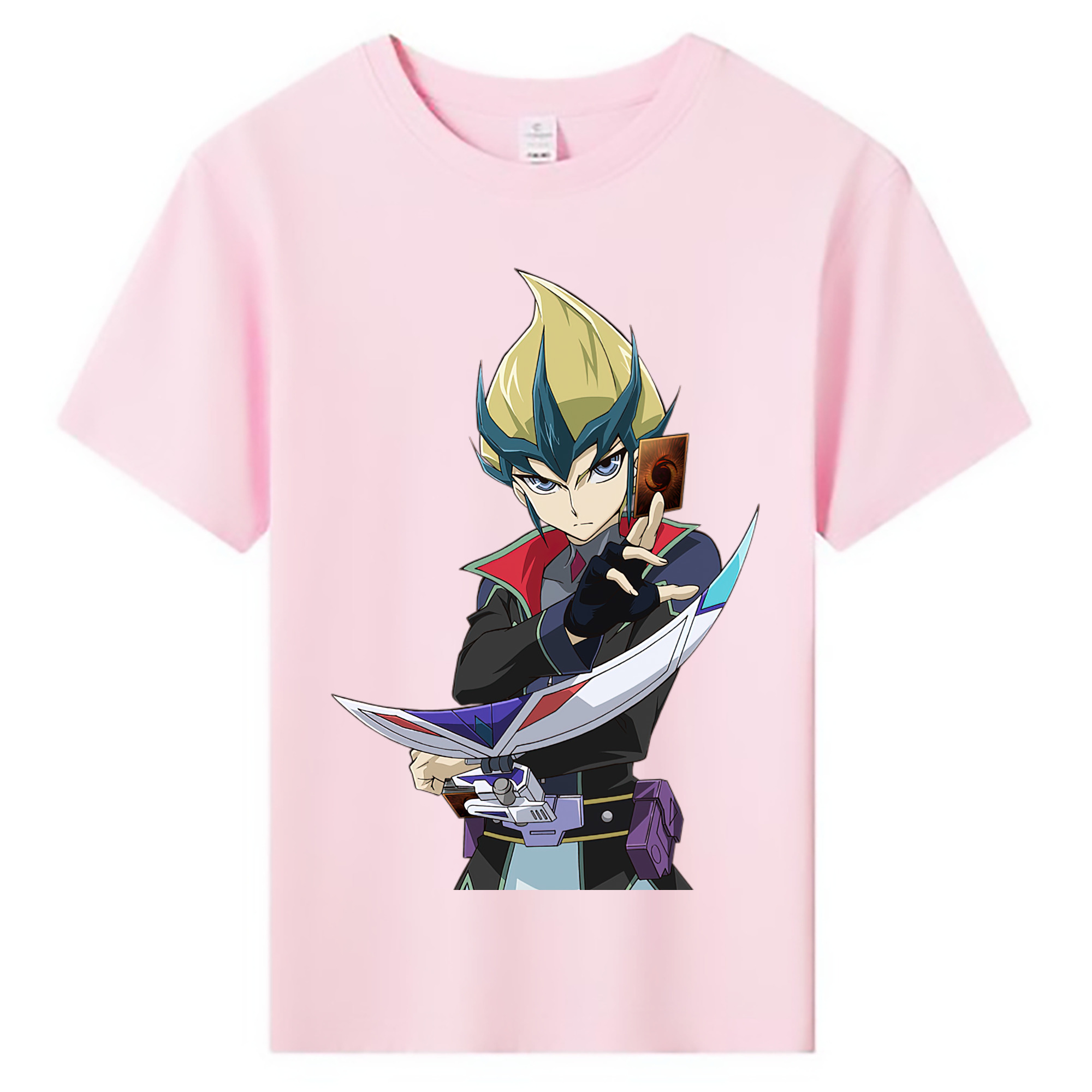 （画像用） 遊☆戯☆王 Yu-Gi-Oh! 綿100％キッズTシャツ（フロントプリント）