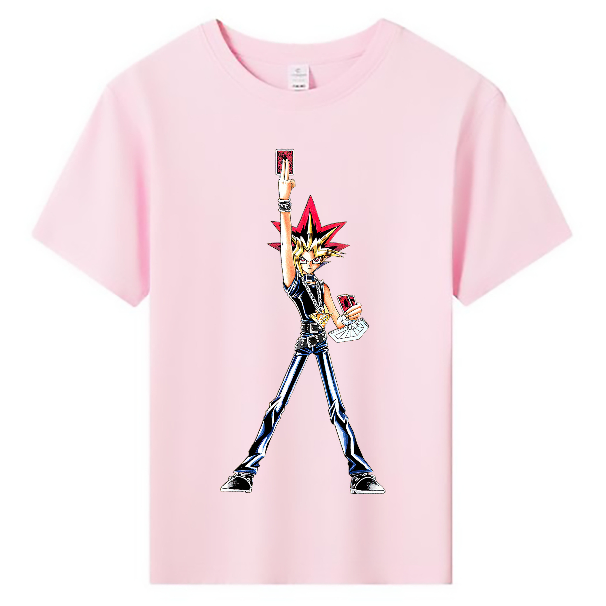 （画像用） 遊☆戯☆王 Yu-Gi-Oh! 綿100％キッズTシャツ（フロントプリント）