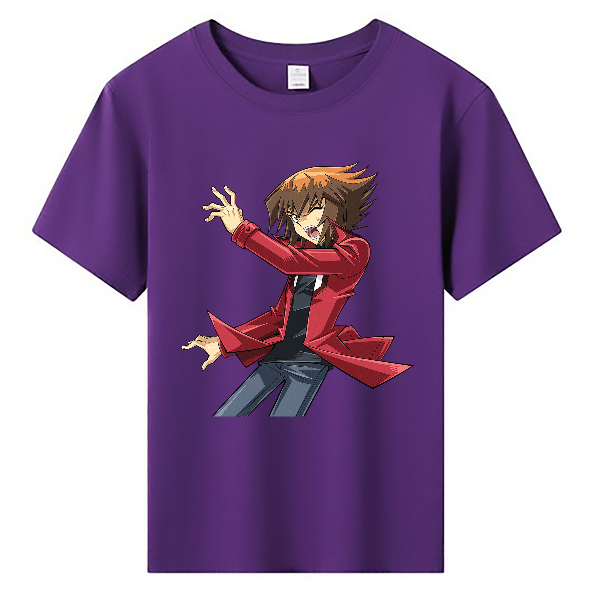 （画像用） 遊☆戯☆王 Yu-Gi-Oh! 綿100％キッズTシャツ（フロントプリント）