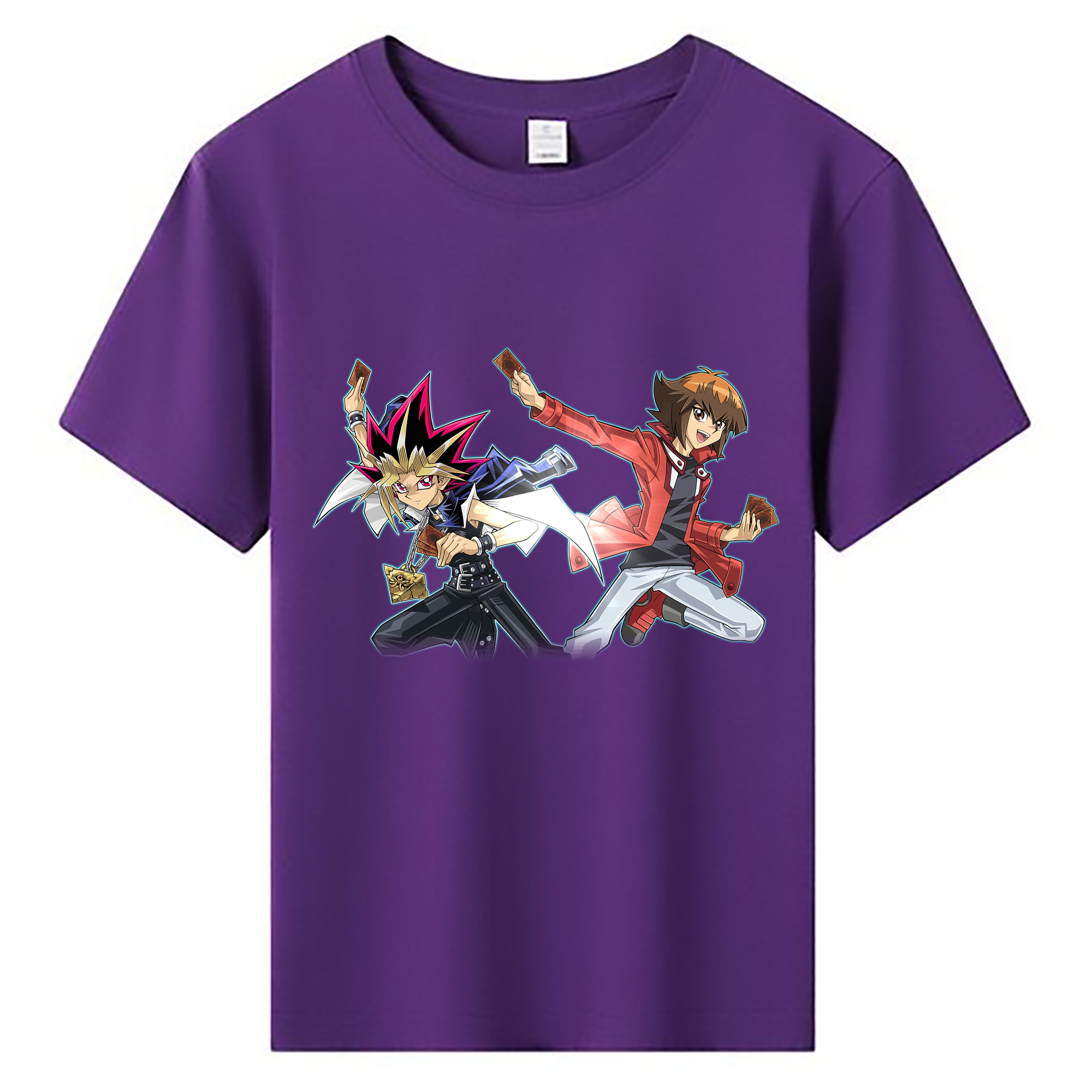（画像用） 遊☆戯☆王 Yu-Gi-Oh! 綿100％キッズTシャツ（フロントプリント）