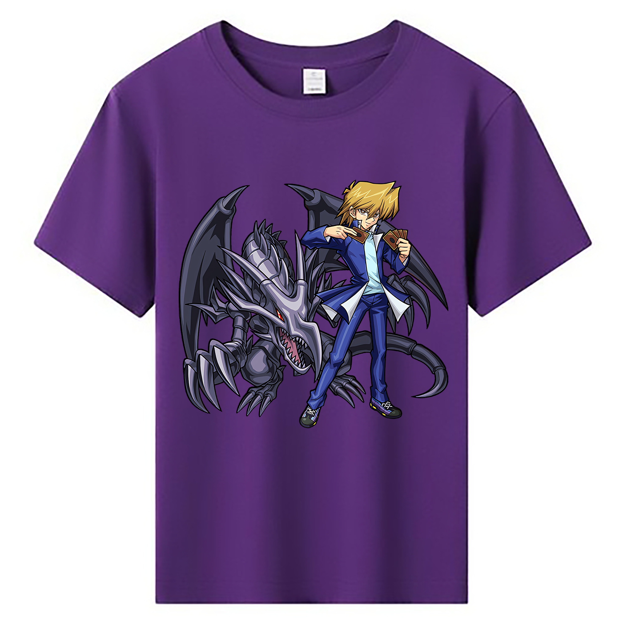 （画像用） 遊☆戯☆王 Yu-Gi-Oh! 綿100％キッズTシャツ（フロントプリント）