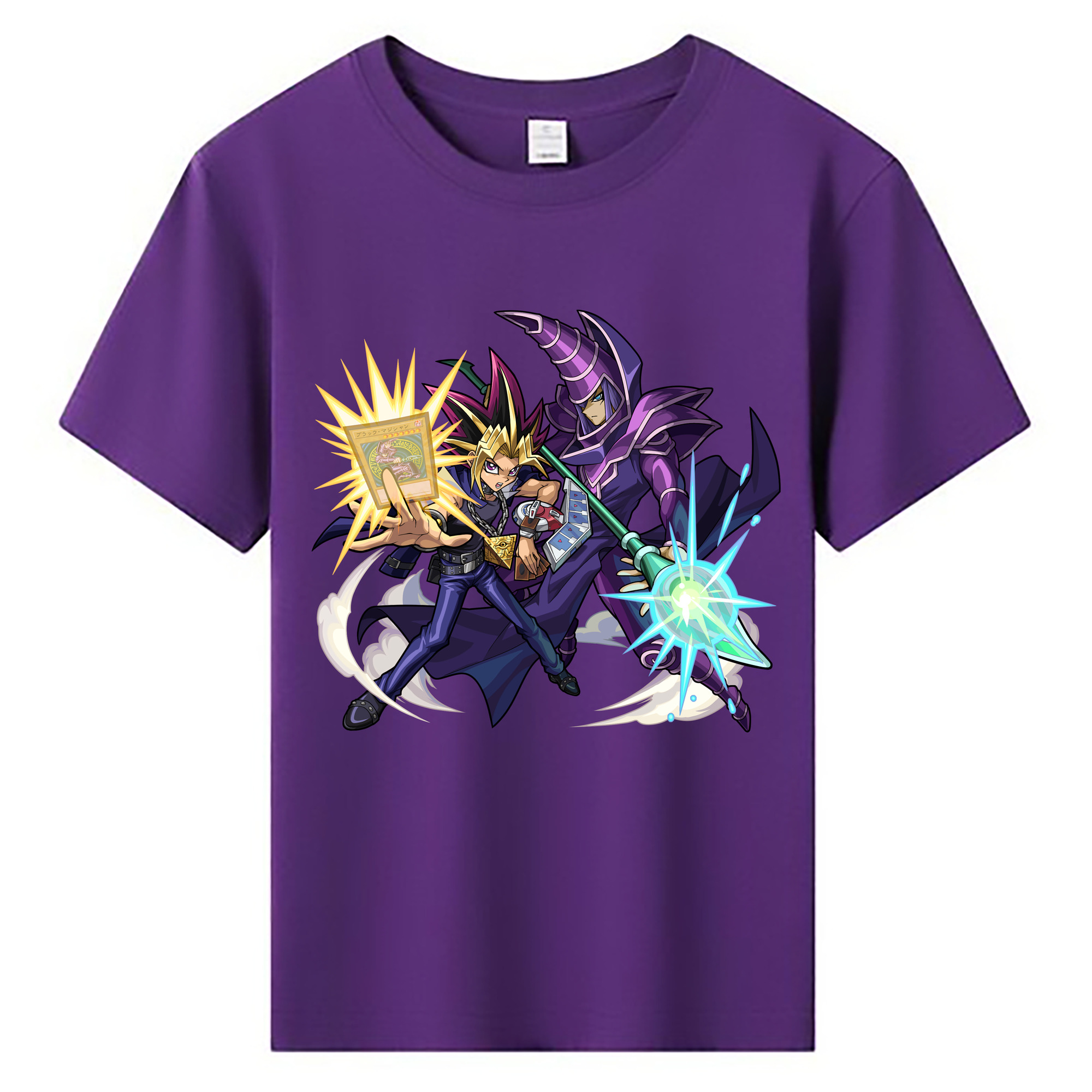 （画像用） 遊☆戯☆王 Yu-Gi-Oh! 綿100％キッズTシャツ（フロントプリント）