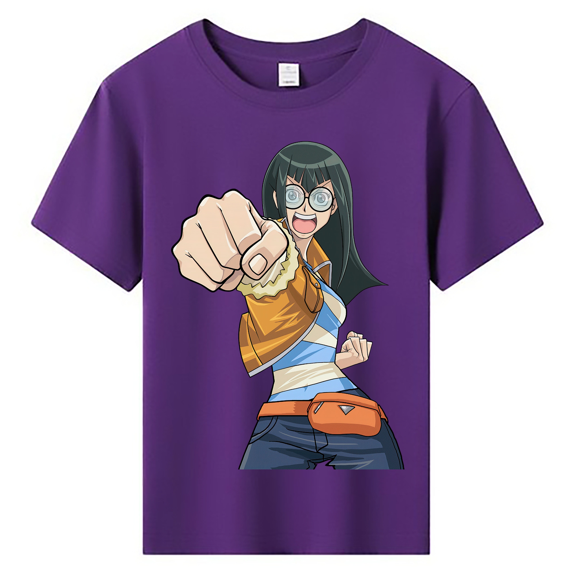 （画像用） 遊☆戯☆王 Yu-Gi-Oh! 綿100％キッズTシャツ（フロントプリント）