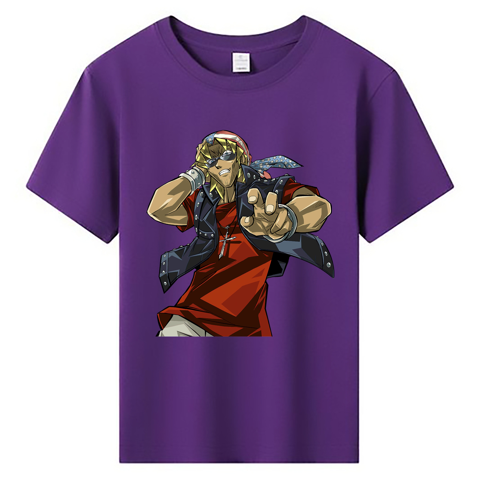 （画像用） 遊☆戯☆王 Yu-Gi-Oh! 綿100％キッズTシャツ（フロントプリント）