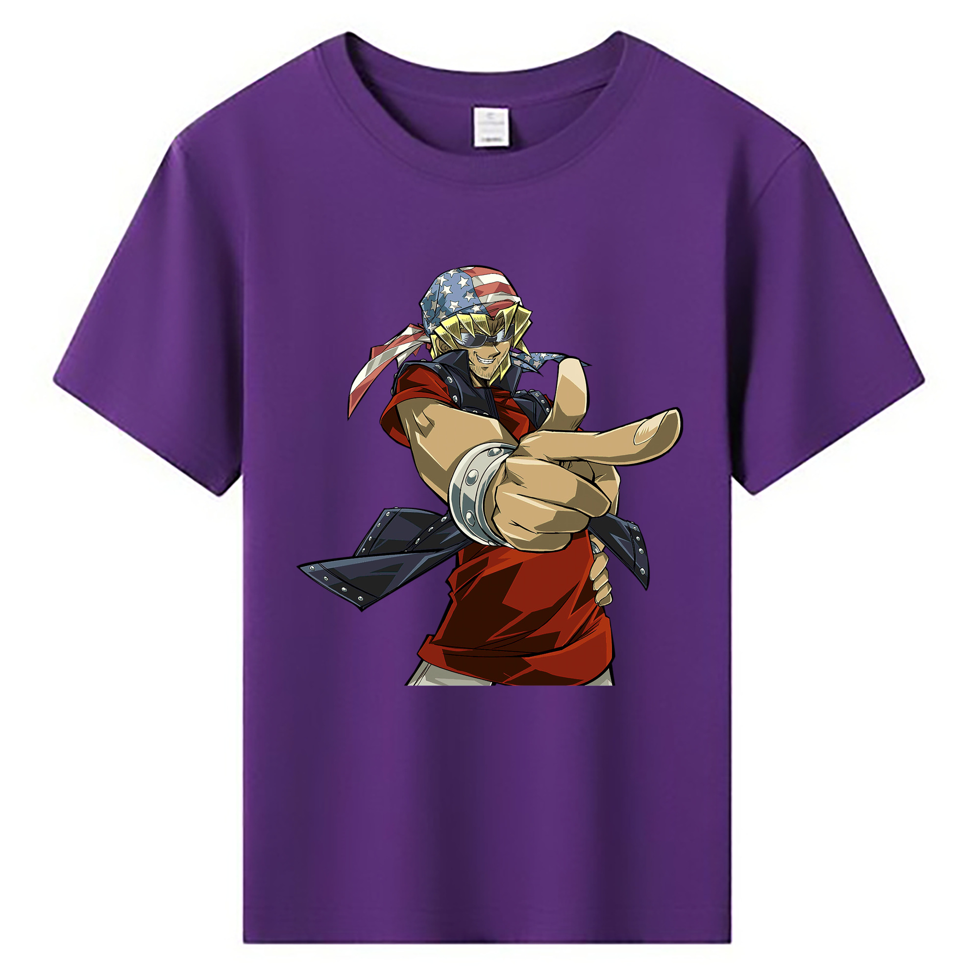 （画像用） 遊☆戯☆王 Yu-Gi-Oh! 綿100％キッズTシャツ（フロントプリント）