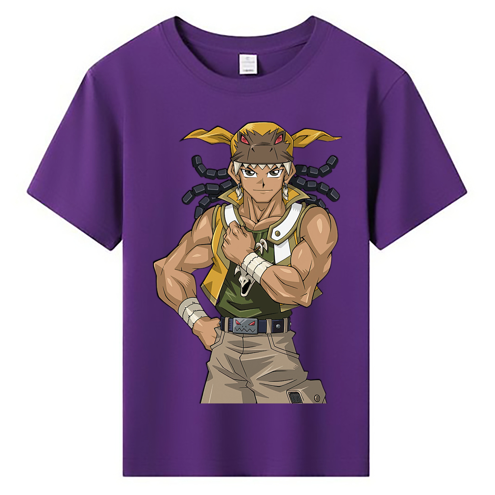 （画像用） 遊☆戯☆王 Yu-Gi-Oh! 綿100％キッズTシャツ（フロントプリント）