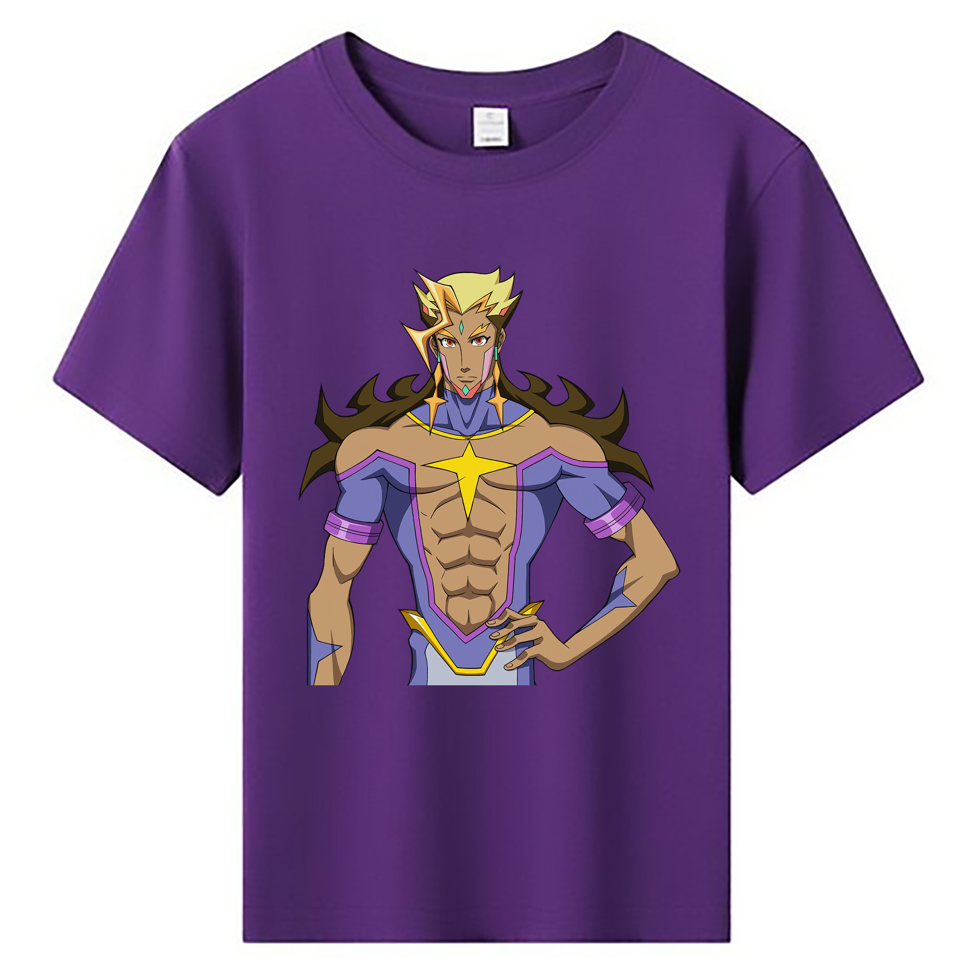 （画像用） 遊☆戯☆王 Yu-Gi-Oh! 綿100％キッズTシャツ（フロントプリント）