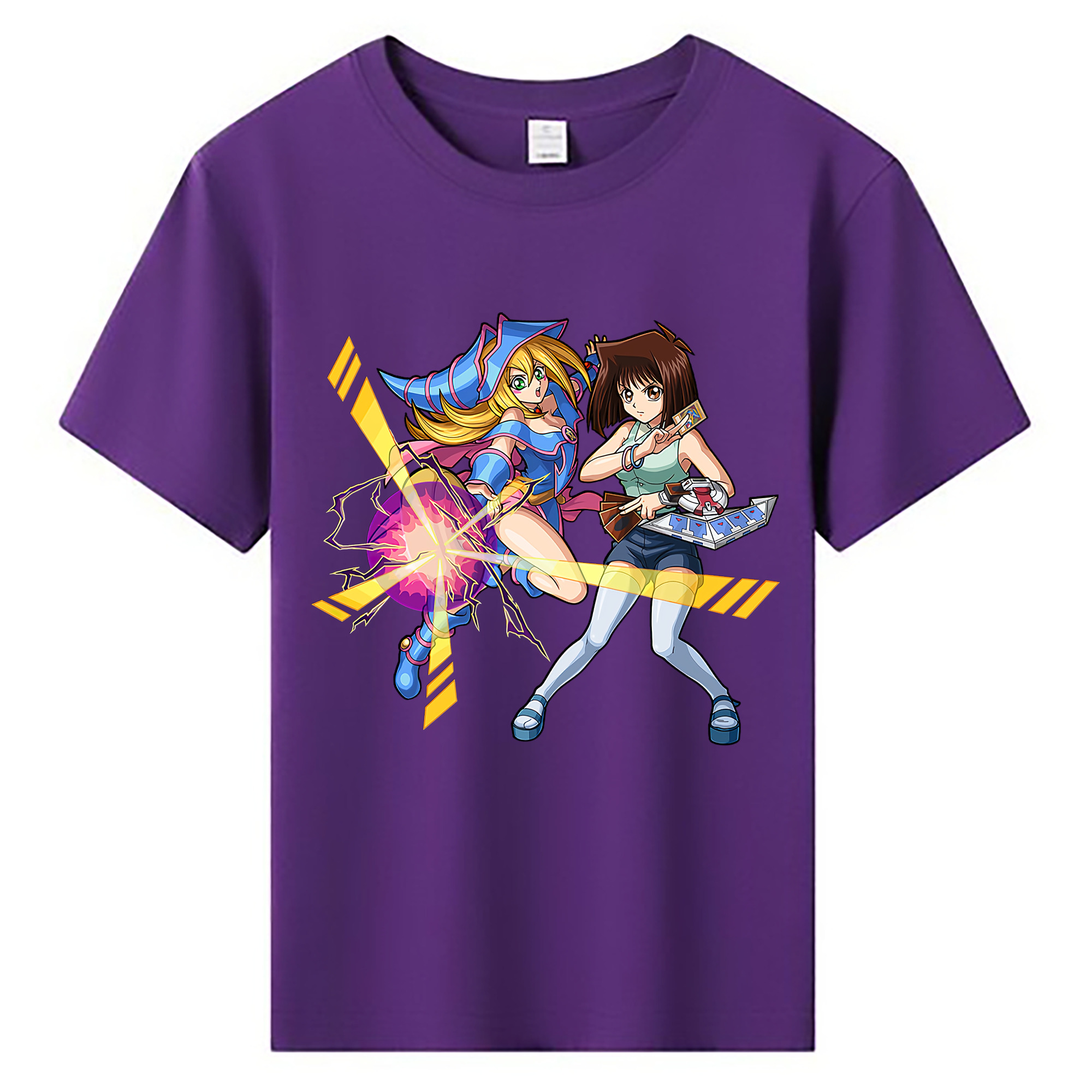 （画像用） 遊☆戯☆王 Yu-Gi-Oh! 綿100％キッズTシャツ（フロントプリント）