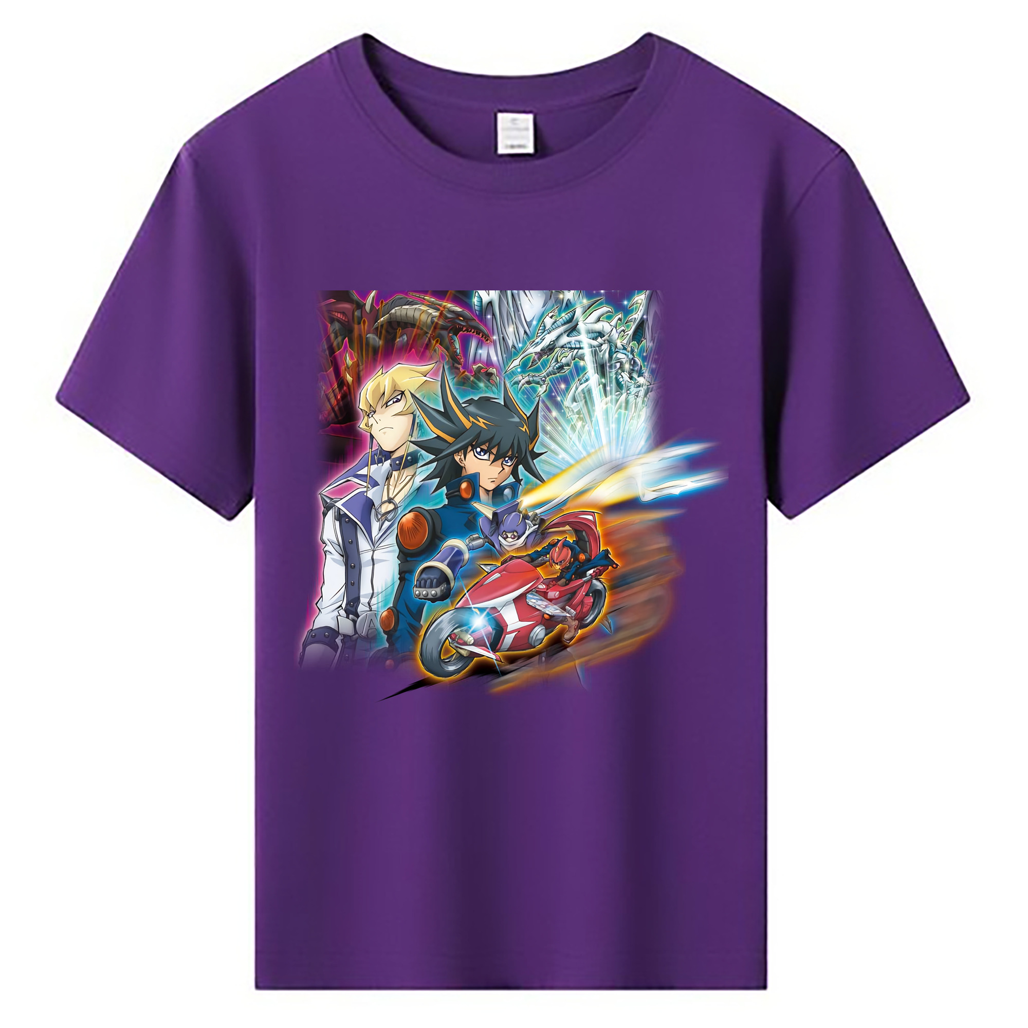 （画像用） 遊☆戯☆王 Yu-Gi-Oh! 綿100％キッズTシャツ（フロントプリント）
