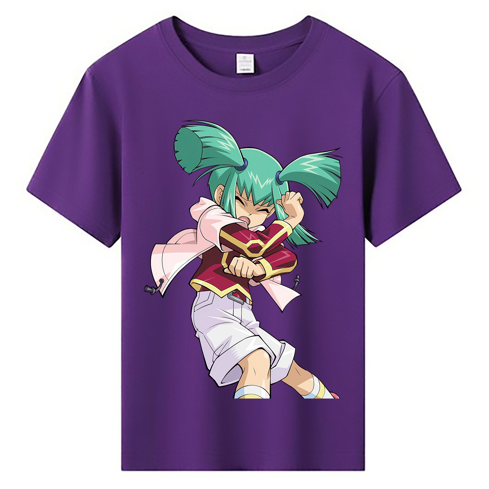 （画像用） 遊☆戯☆王 Yu-Gi-Oh! 綿100％キッズTシャツ（フロントプリント）