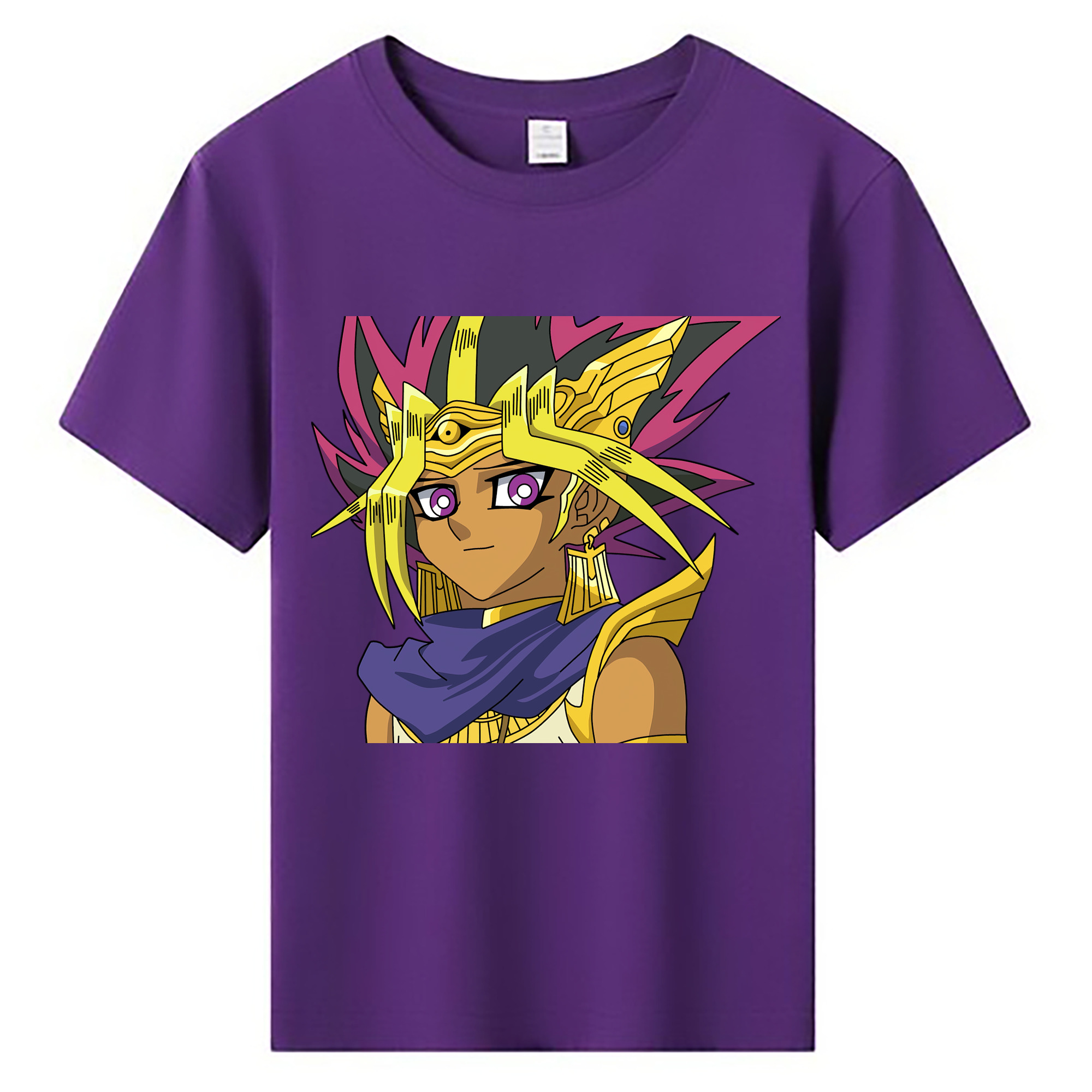 （画像用） 遊☆戯☆王 Yu-Gi-Oh! 綿100％キッズTシャツ（フロントプリント）