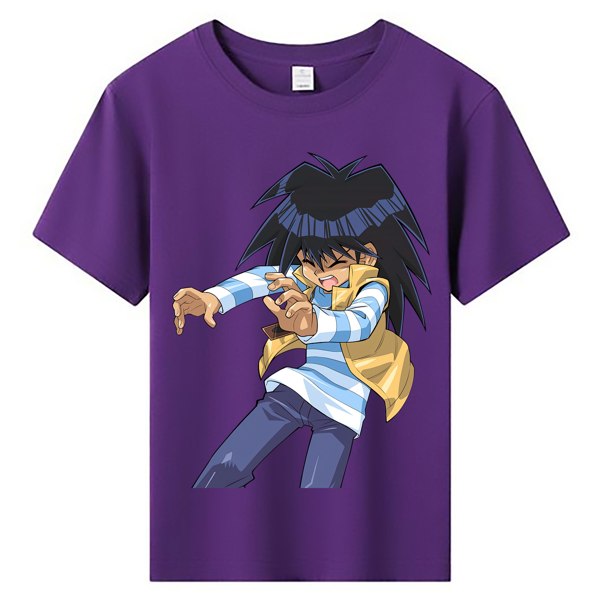 （画像用） 遊☆戯☆王 Yu-Gi-Oh! 綿100％キッズTシャツ（フロントプリント）