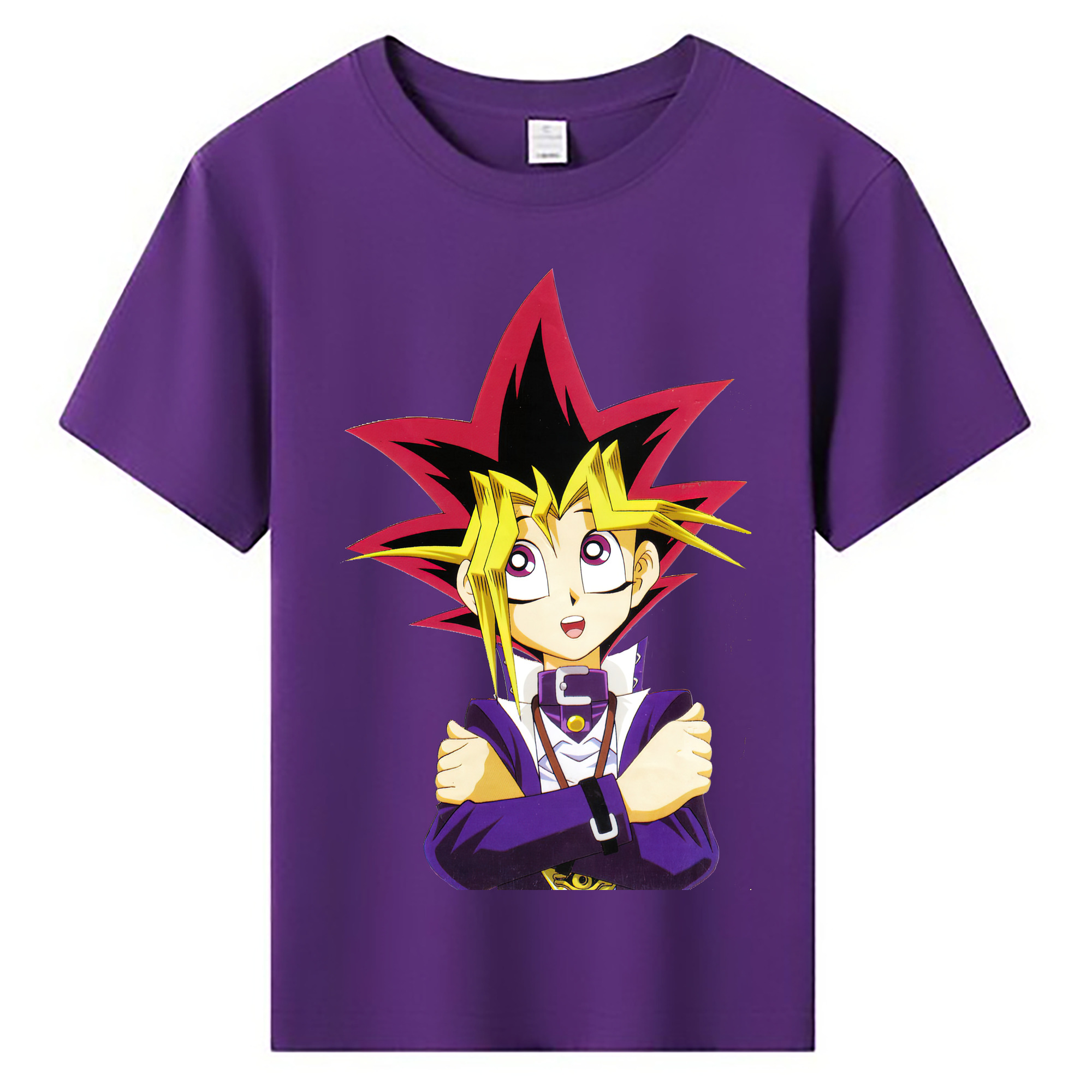 （画像用） 遊☆戯☆王 Yu-Gi-Oh! 綿100％キッズTシャツ（フロントプリント）