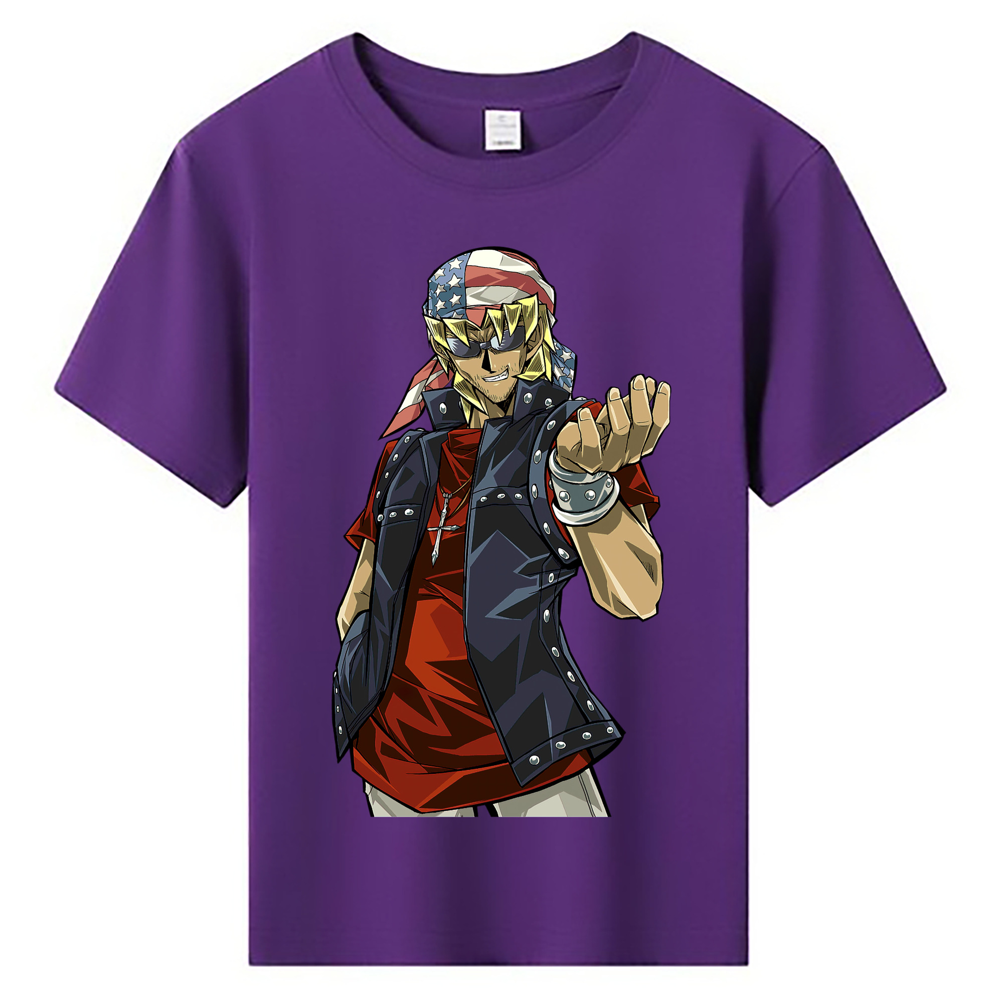 （画像用） 遊☆戯☆王 Yu-Gi-Oh! 綿100％キッズTシャツ（フロントプリント）