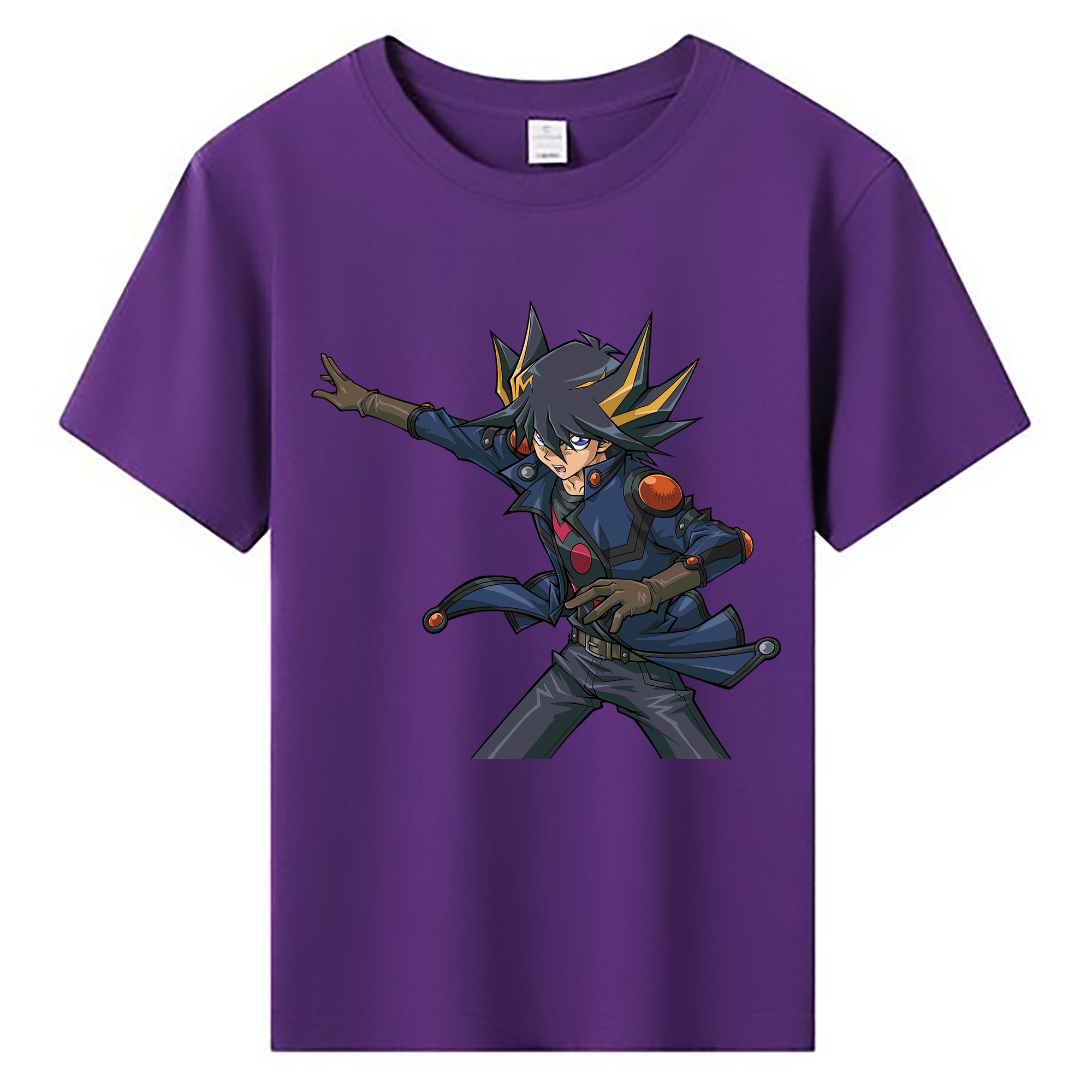 （画像用） 遊☆戯☆王 Yu-Gi-Oh! 綿100％キッズTシャツ（フロントプリント）