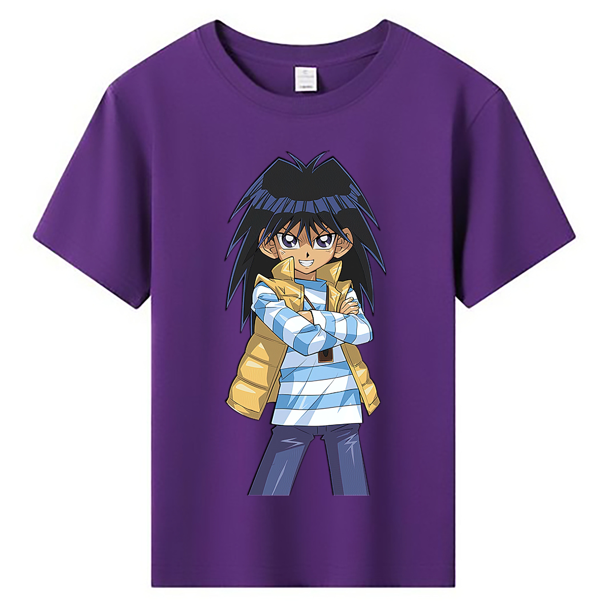 （画像用） 遊☆戯☆王 Yu-Gi-Oh! 綿100％キッズTシャツ（フロントプリント）