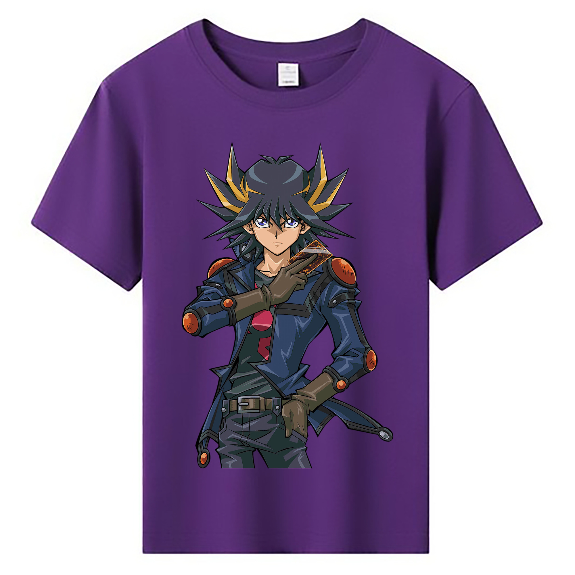 （画像用） 遊☆戯☆王 Yu-Gi-Oh! 綿100％キッズTシャツ（フロントプリント）