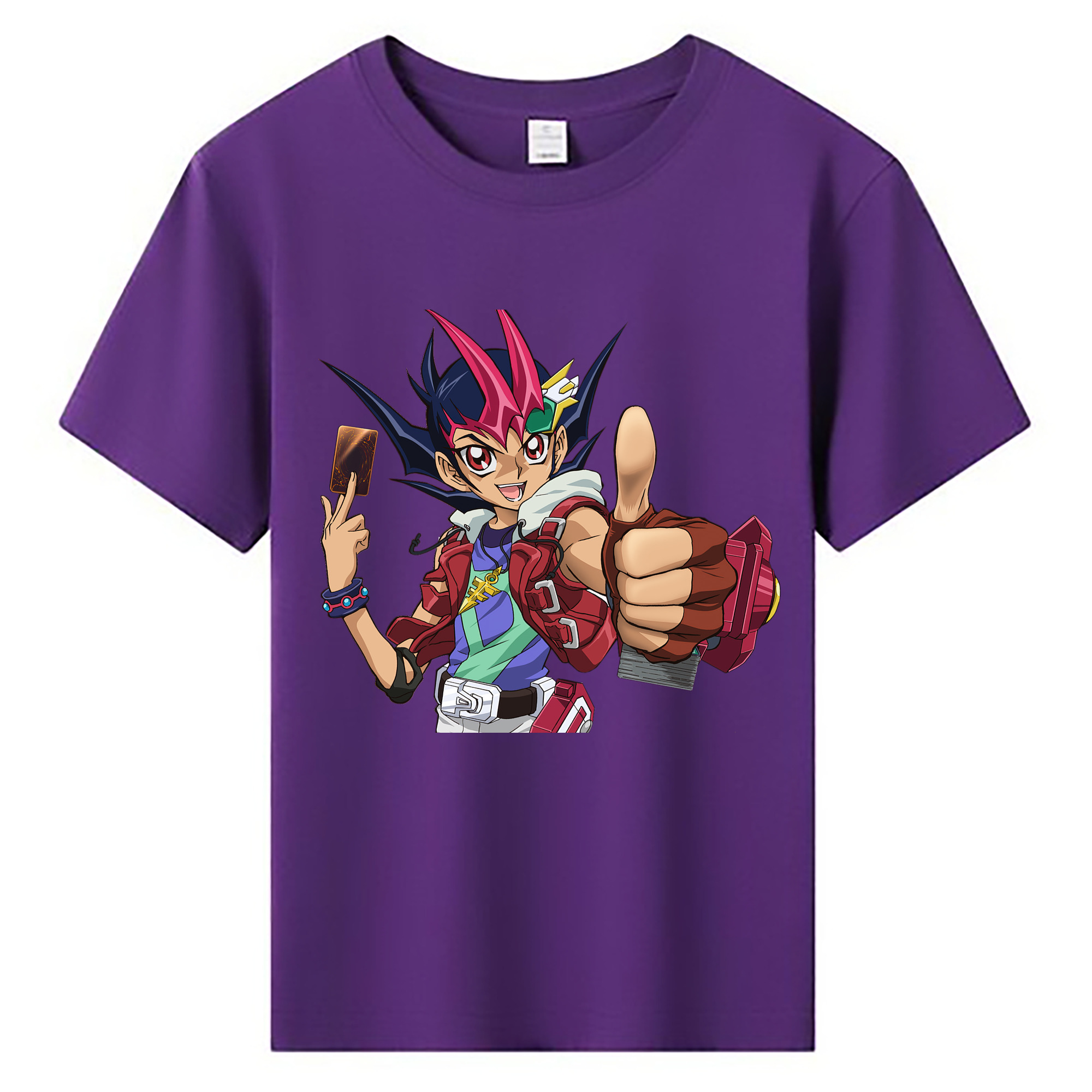 （画像用） 遊☆戯☆王 Yu-Gi-Oh! 綿100％キッズTシャツ（フロントプリント）