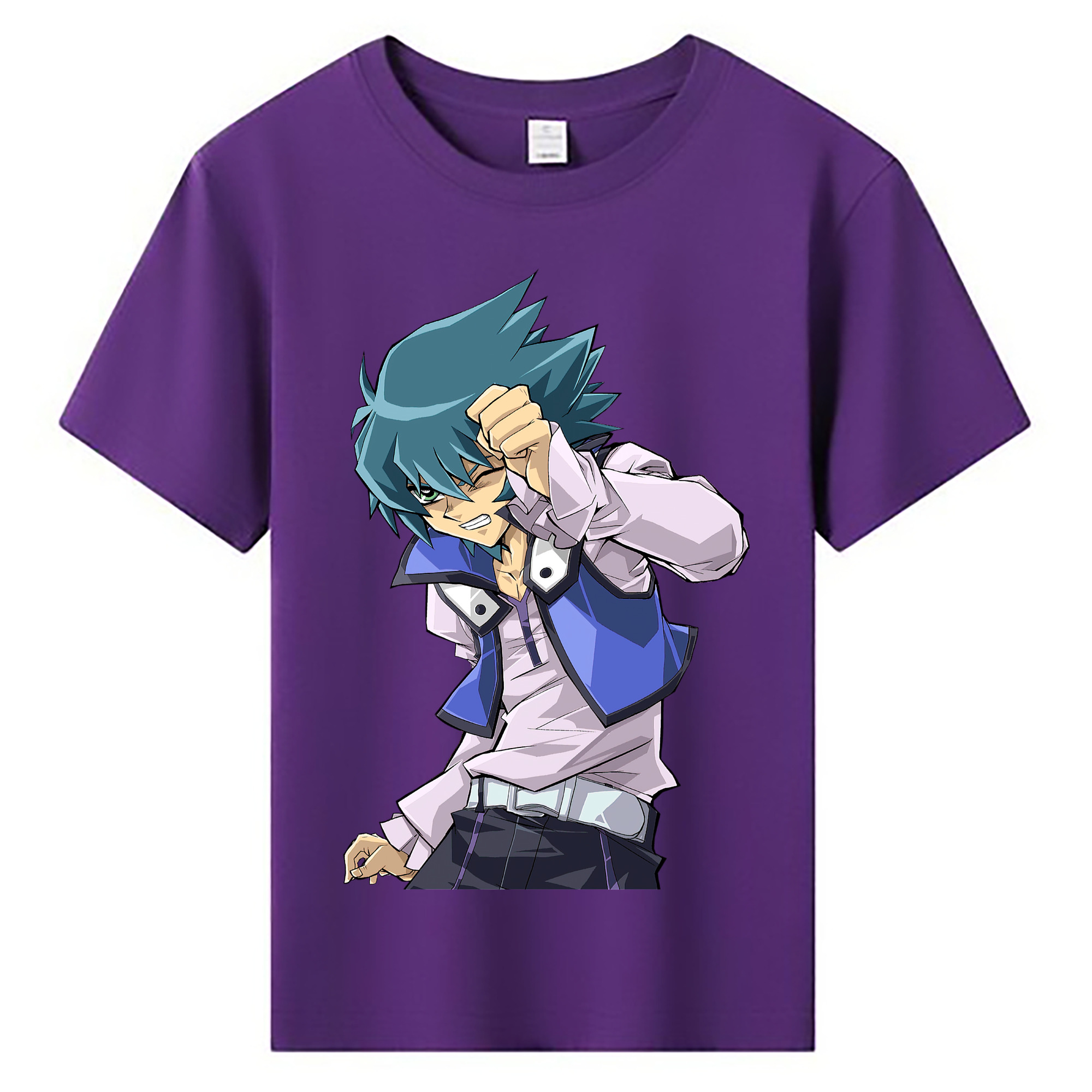 （画像用） 遊☆戯☆王 Yu-Gi-Oh! 綿100％キッズTシャツ（フロントプリント）