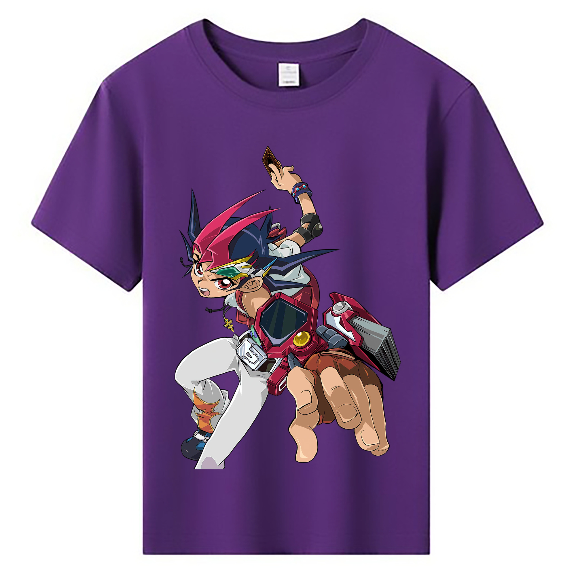 （画像用） 遊☆戯☆王 Yu-Gi-Oh! 綿100％キッズTシャツ（フロントプリント）