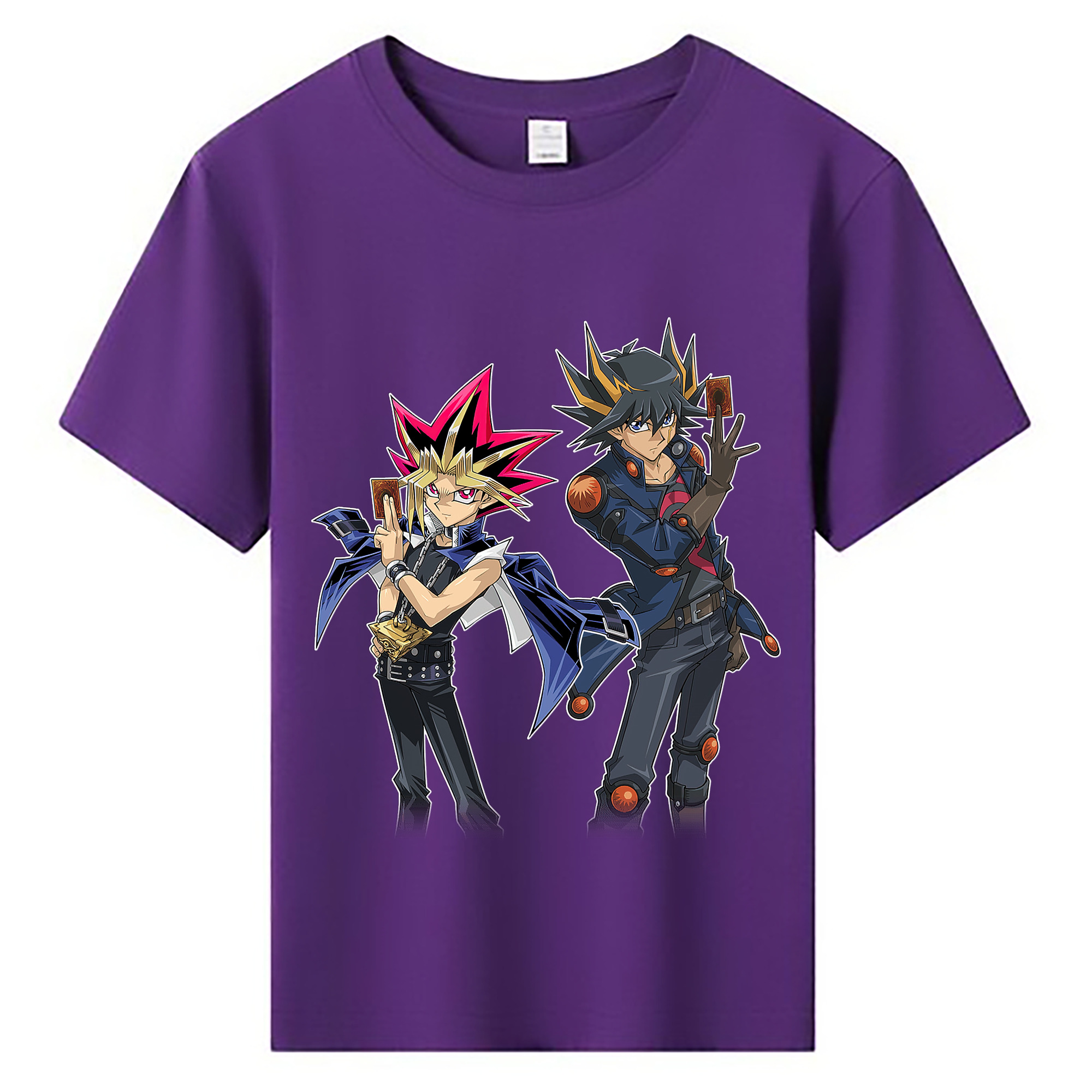 （画像用） 遊☆戯☆王 Yu-Gi-Oh! 綿100％キッズTシャツ（フロントプリント）
