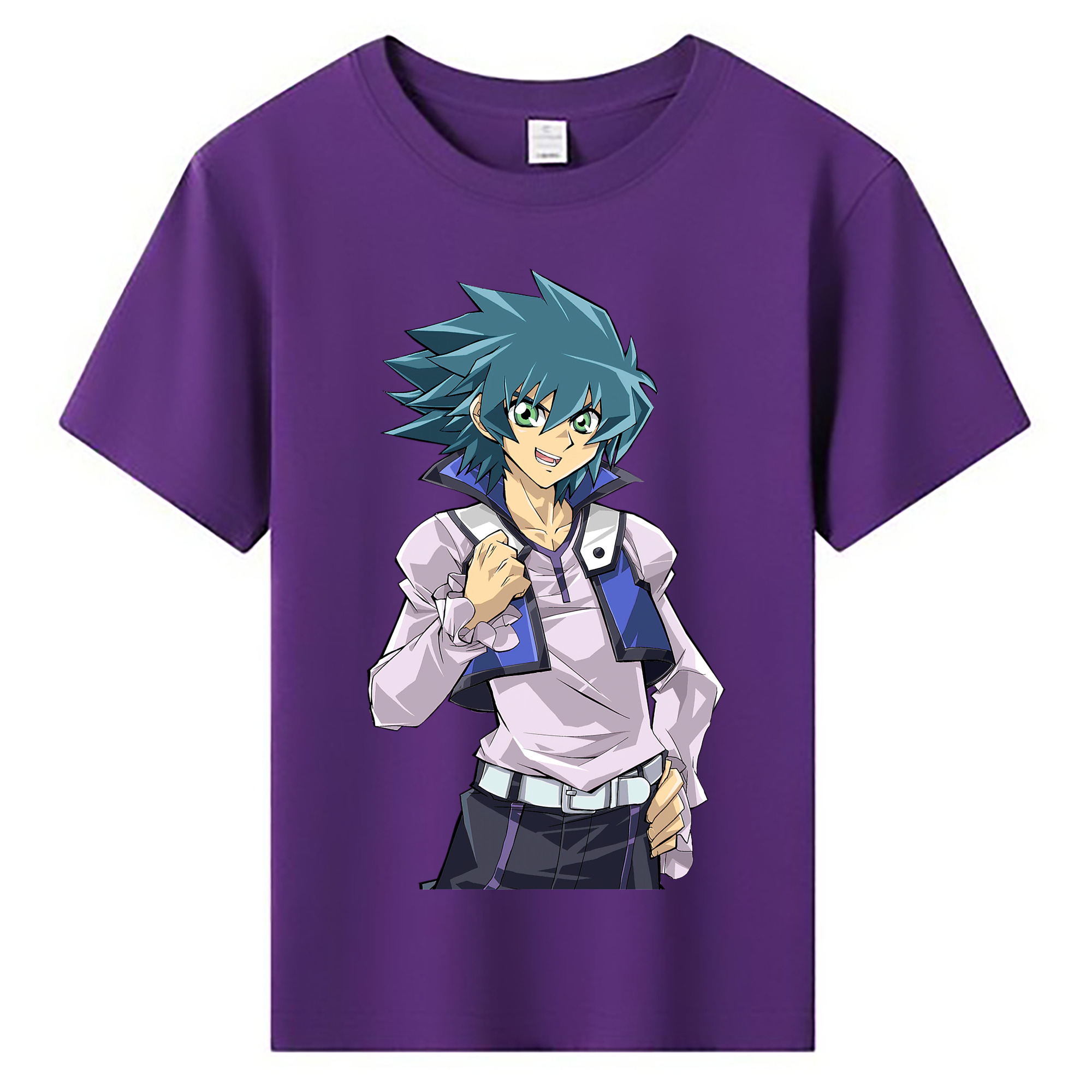 （画像用） 遊☆戯☆王 Yu-Gi-Oh! 綿100％キッズTシャツ（フロントプリント）