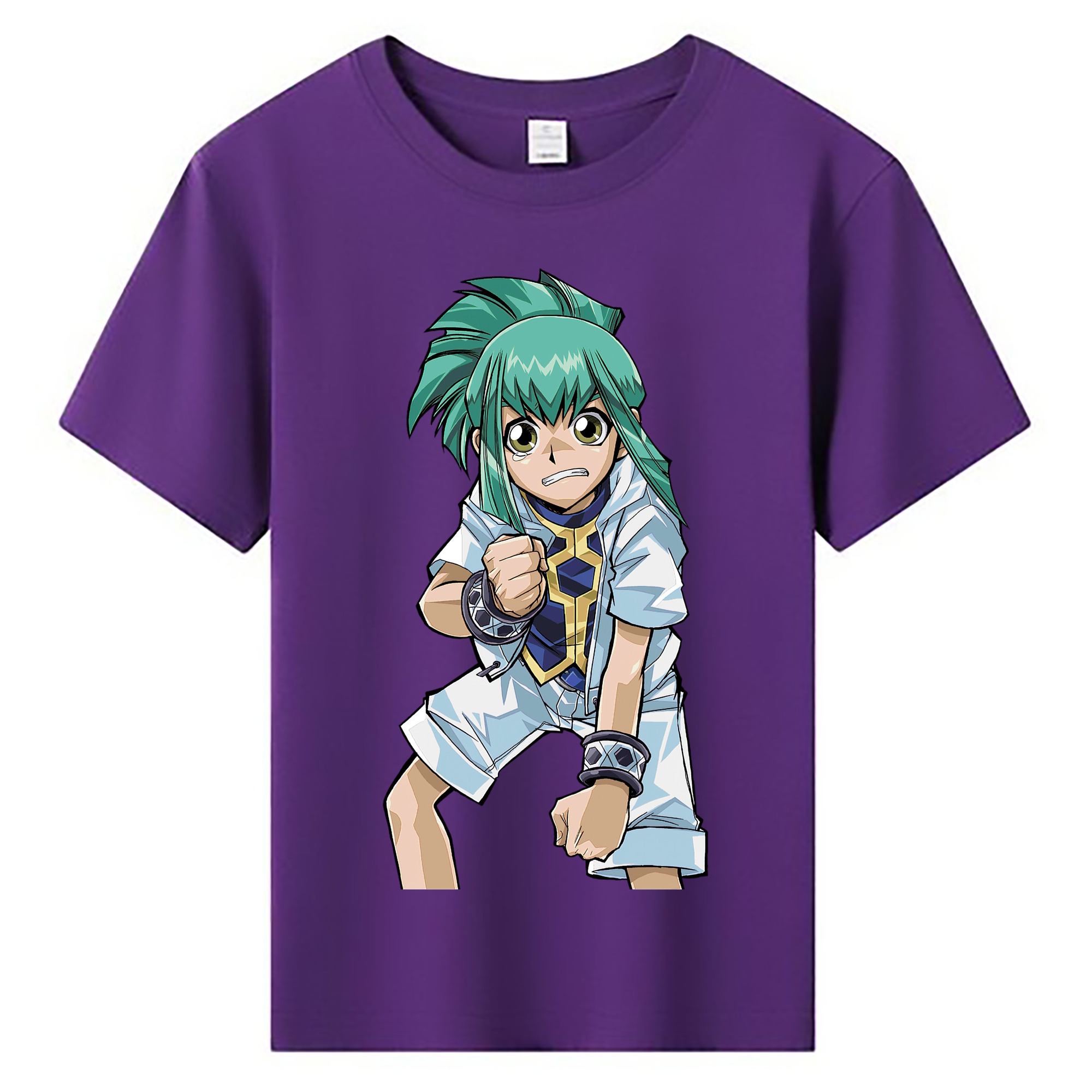 （画像用） 遊☆戯☆王 Yu-Gi-Oh! 綿100％キッズTシャツ（フロントプリント）