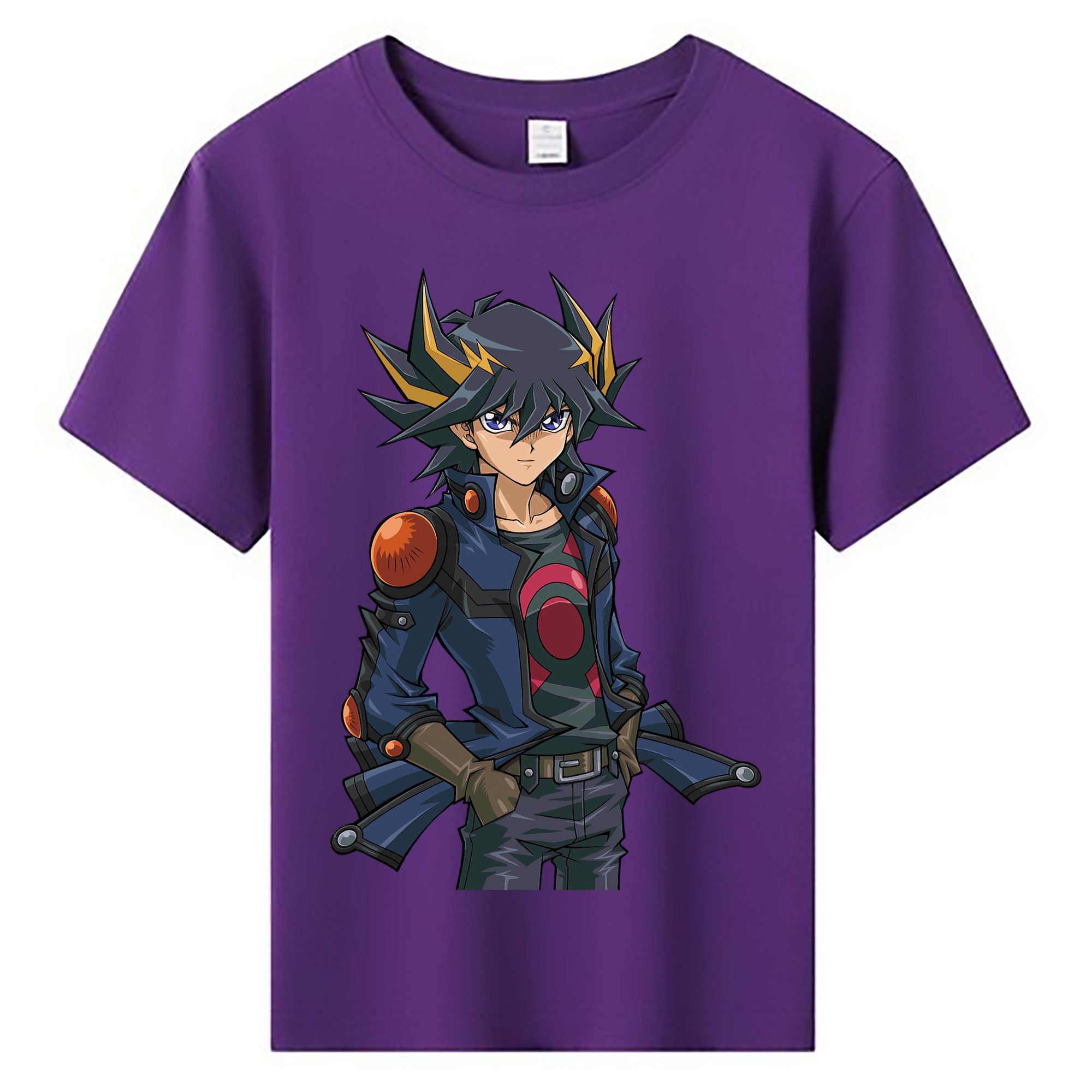 （画像用） 遊☆戯☆王 Yu-Gi-Oh! 綿100％キッズTシャツ（フロントプリント）
