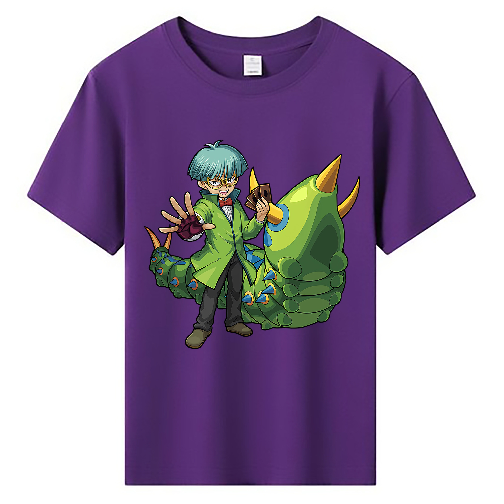（画像用） 遊☆戯☆王 Yu-Gi-Oh! 綿100％キッズTシャツ（フロントプリント）
