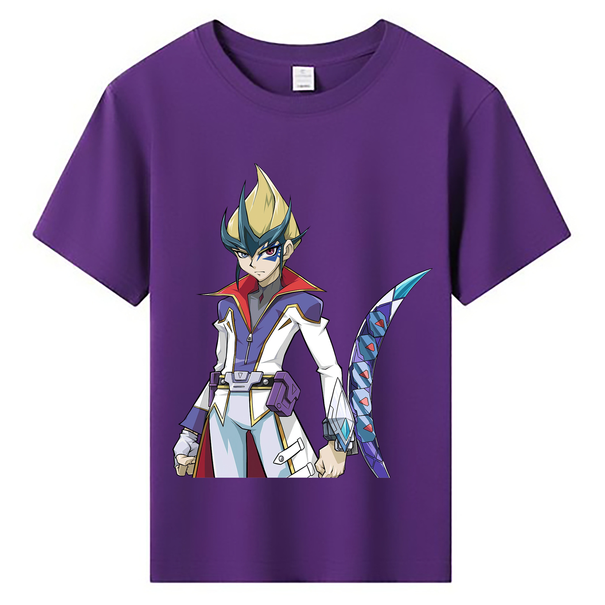 （画像用） 遊☆戯☆王 Yu-Gi-Oh! 綿100％キッズTシャツ（フロントプリント）
