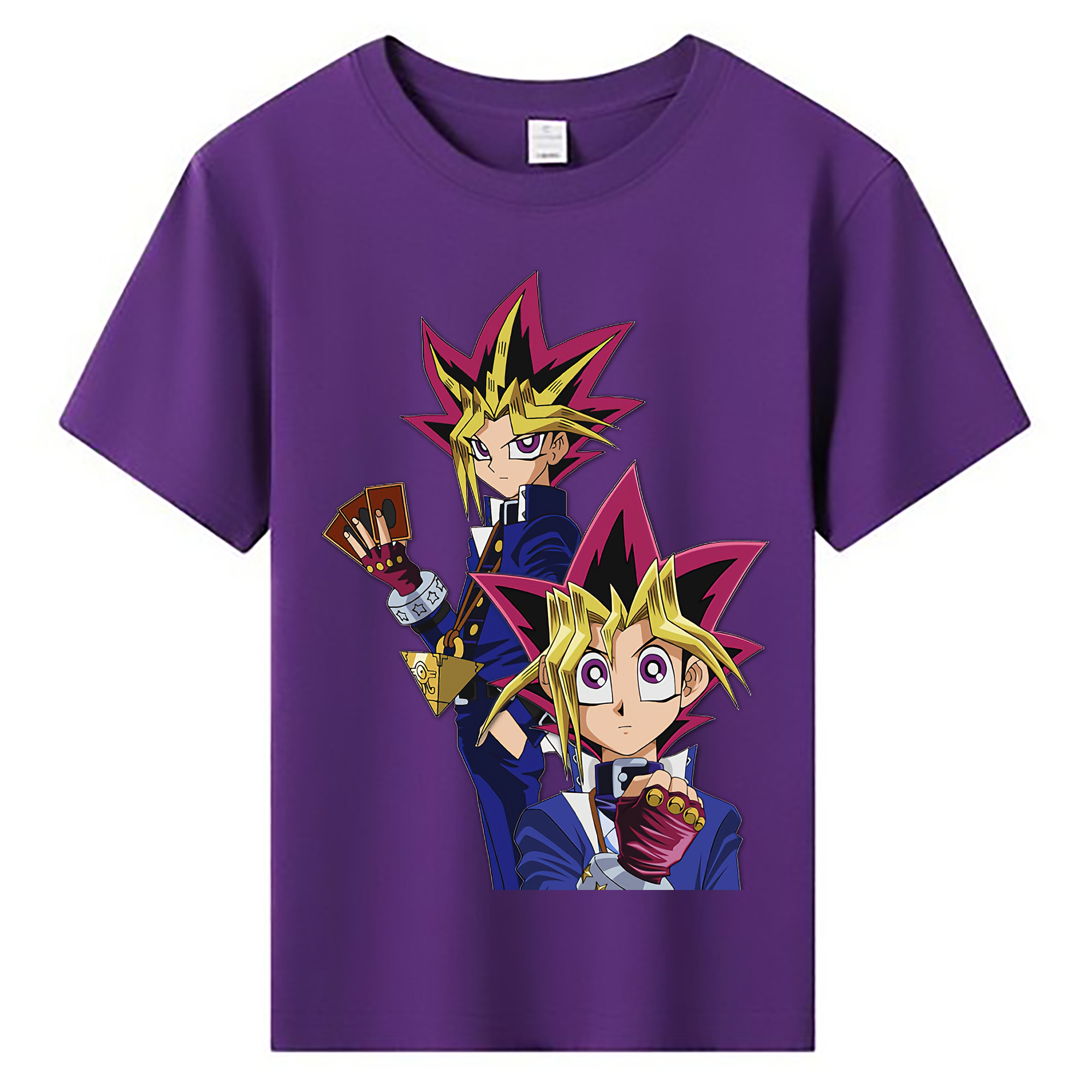 （画像用） 遊☆戯☆王 Yu-Gi-Oh! 綿100％キッズTシャツ（フロントプリント）
