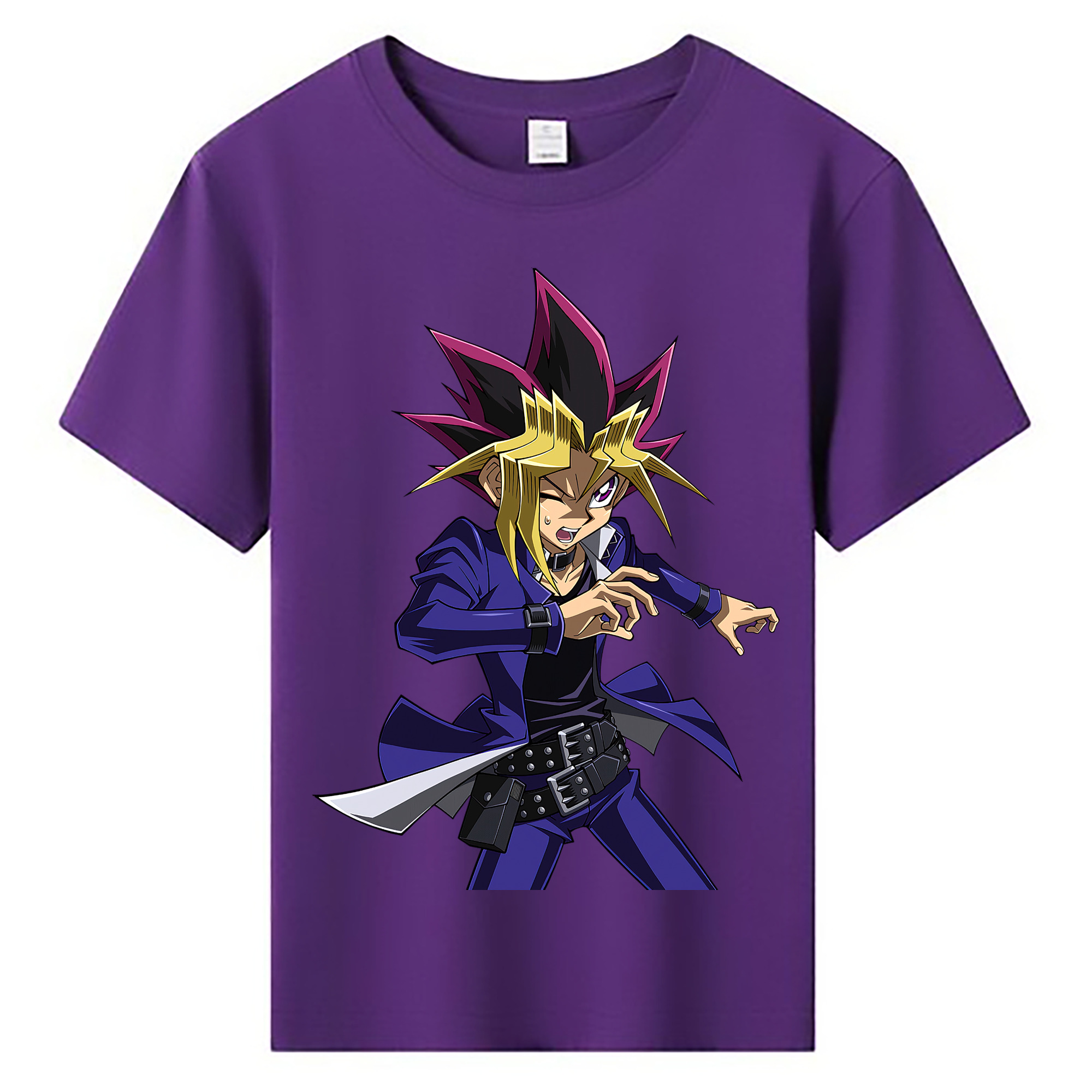 （画像用） 遊☆戯☆王 Yu-Gi-Oh! 綿100％キッズTシャツ（フロントプリント）