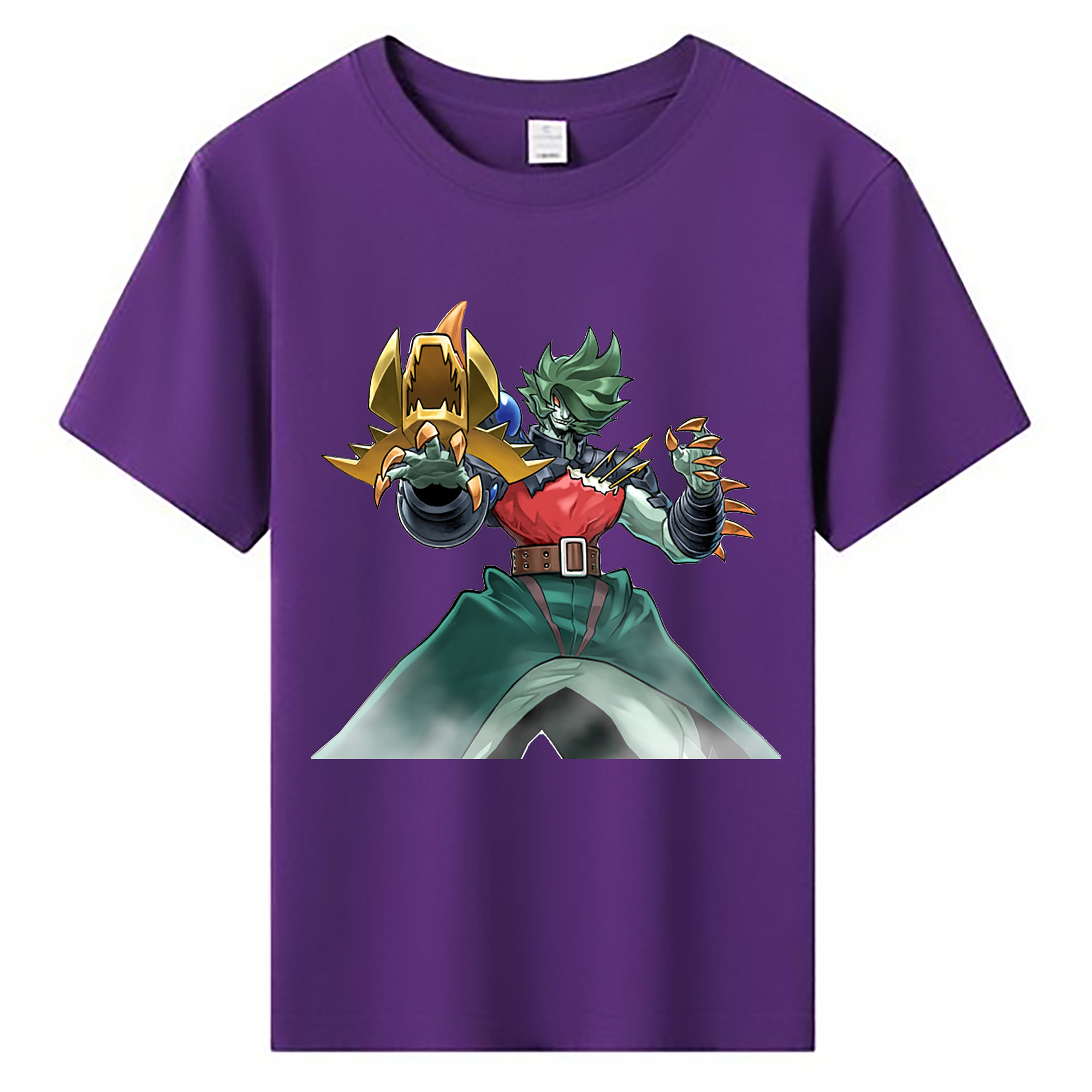 （画像用） 遊☆戯☆王 Yu-Gi-Oh! 綿100％キッズTシャツ（フロントプリント）