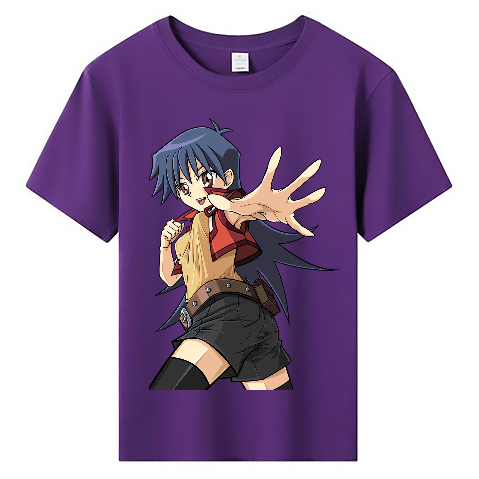 （画像用） 遊☆戯☆王 Yu-Gi-Oh! 綿100％キッズTシャツ（フロントプリント）