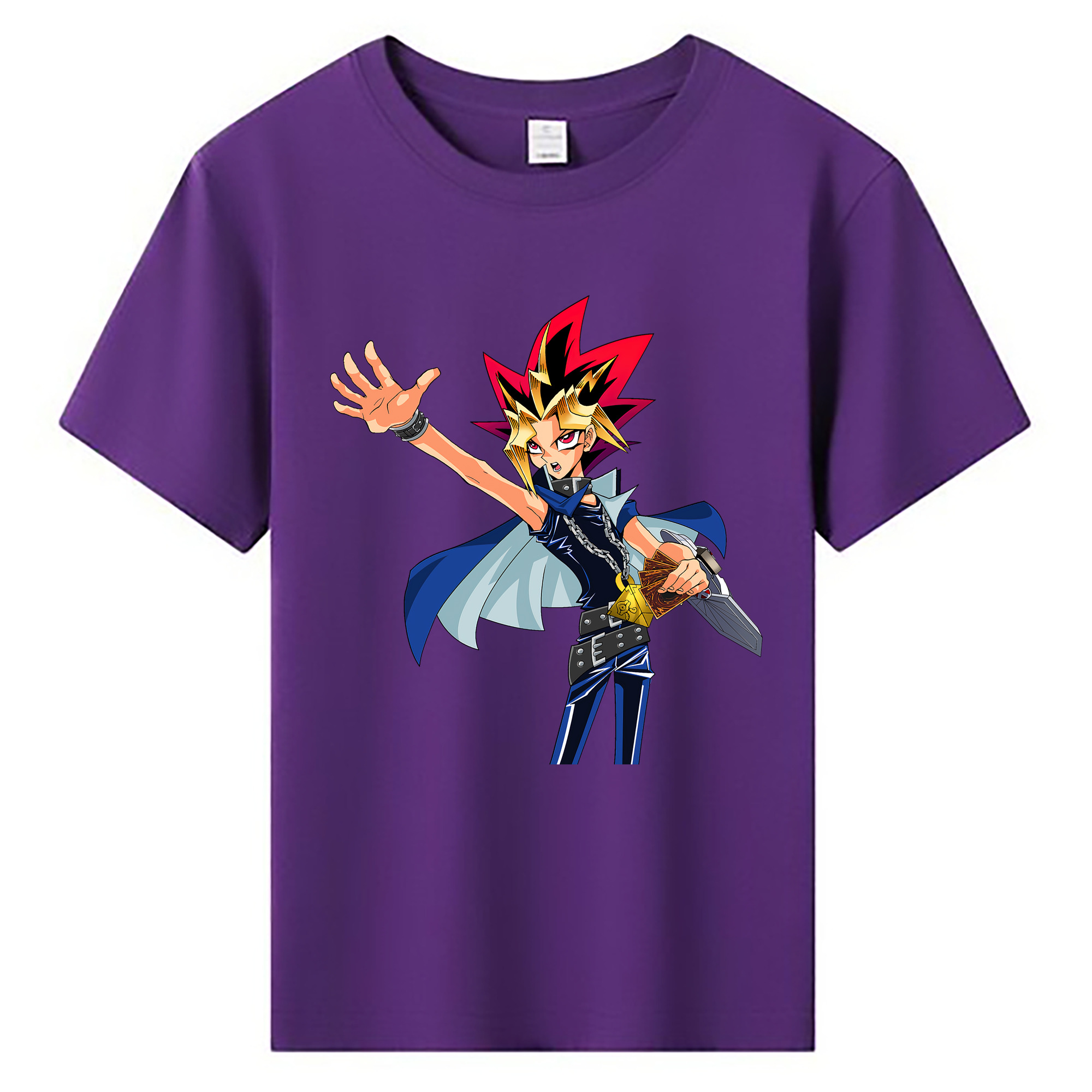 （画像用） 遊☆戯☆王 Yu-Gi-Oh! 綿100％キッズTシャツ（フロントプリント）