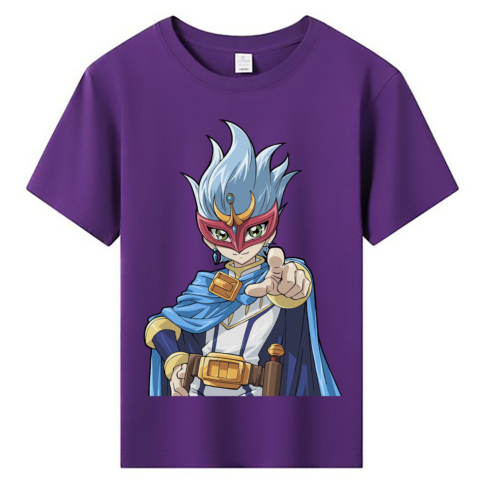 （画像用） 遊☆戯☆王 Yu-Gi-Oh! 綿100％キッズTシャツ（フロントプリント）